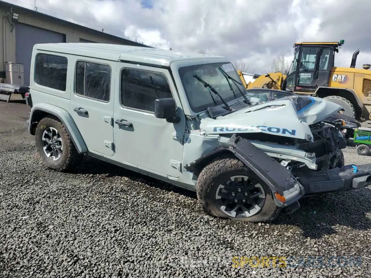 4 fotografías del automóvil dañado 1C4RJXR66RW198257 JEEP WRANGLER 2024
