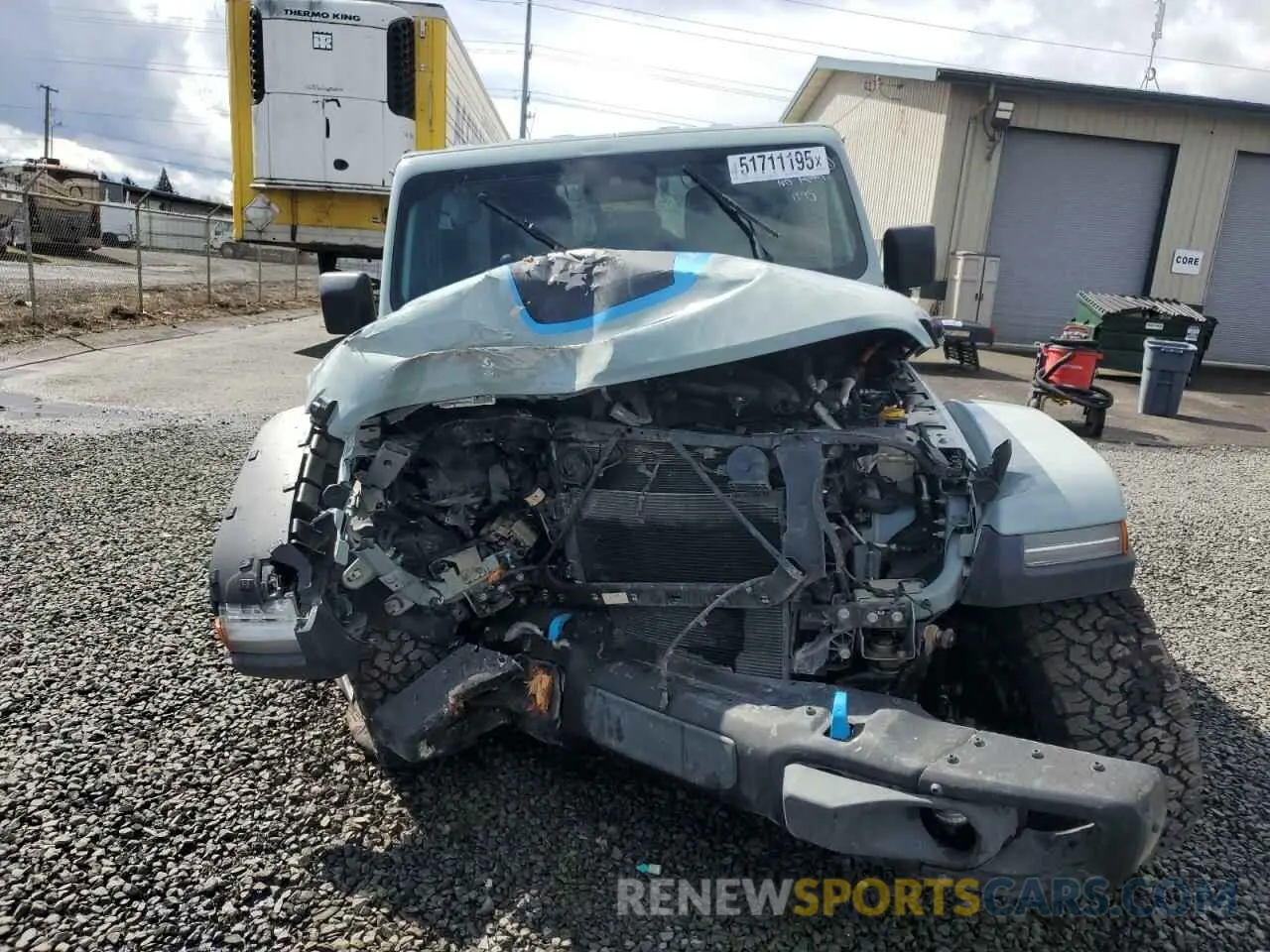 5 fotografías del automóvil dañado 1C4RJXR66RW198257 JEEP WRANGLER 2024
