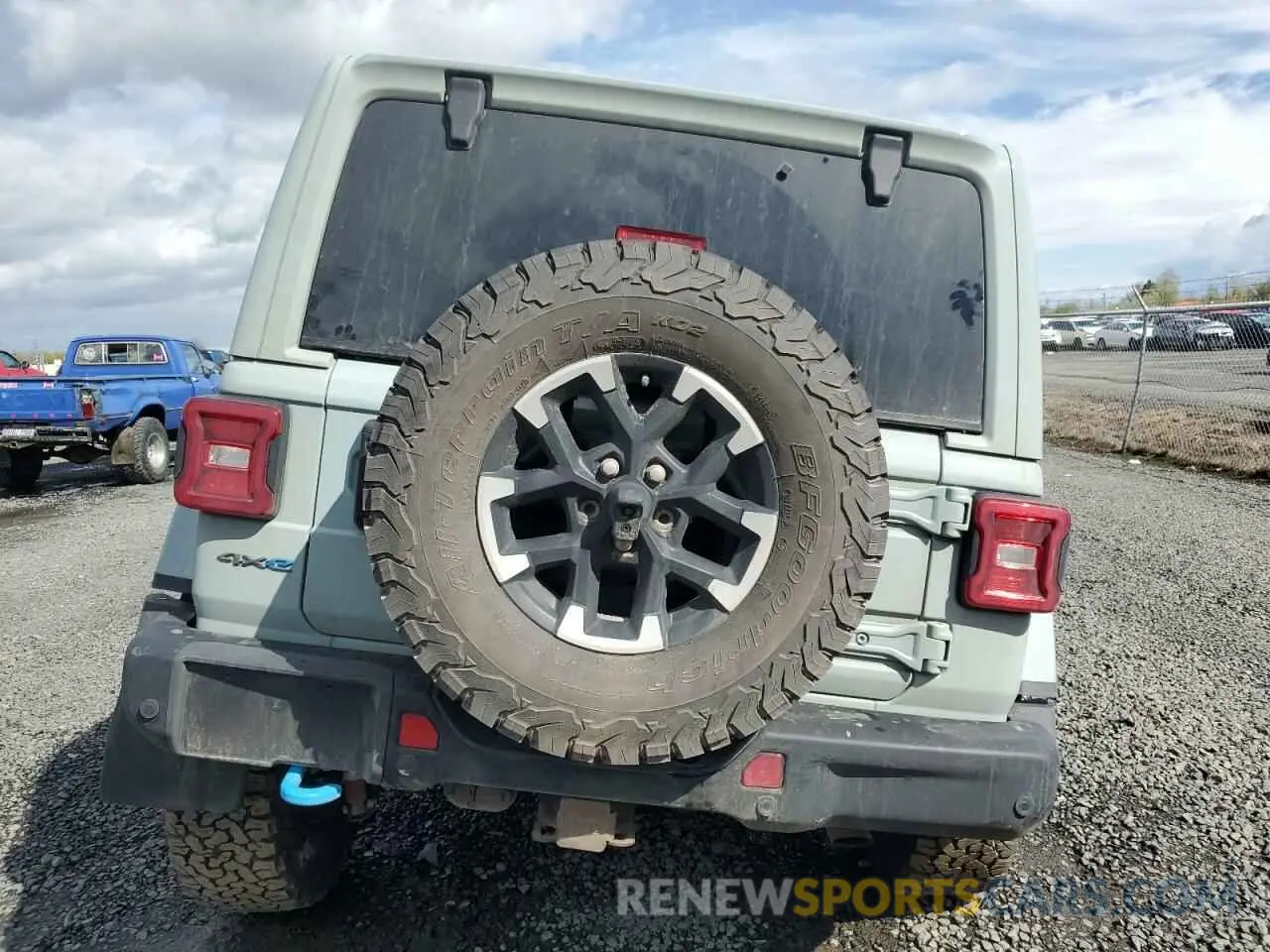 6 fotografías del automóvil dañado 1C4RJXR66RW198257 JEEP WRANGLER 2024