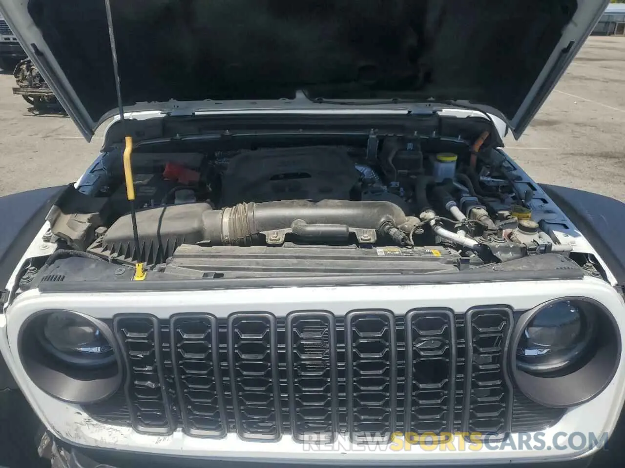 12 fotografías del automóvil dañado 1C4RJXR67RW242301 JEEP WRANGLER 2024