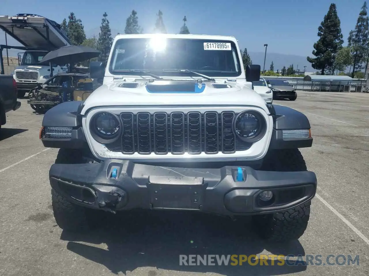 5 fotografías del automóvil dañado 1C4RJXR67RW242301 JEEP WRANGLER 2024