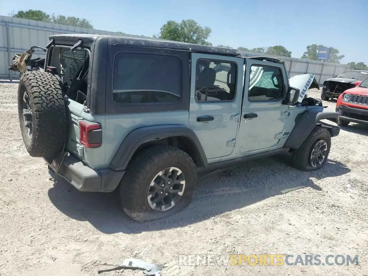 3 fotografías del automóvil dañado 1C4RJXR68RW240539 JEEP WRANGLER 2024