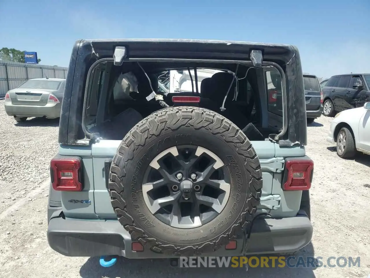 6 fotografías del automóvil dañado 1C4RJXR68RW240539 JEEP WRANGLER 2024
