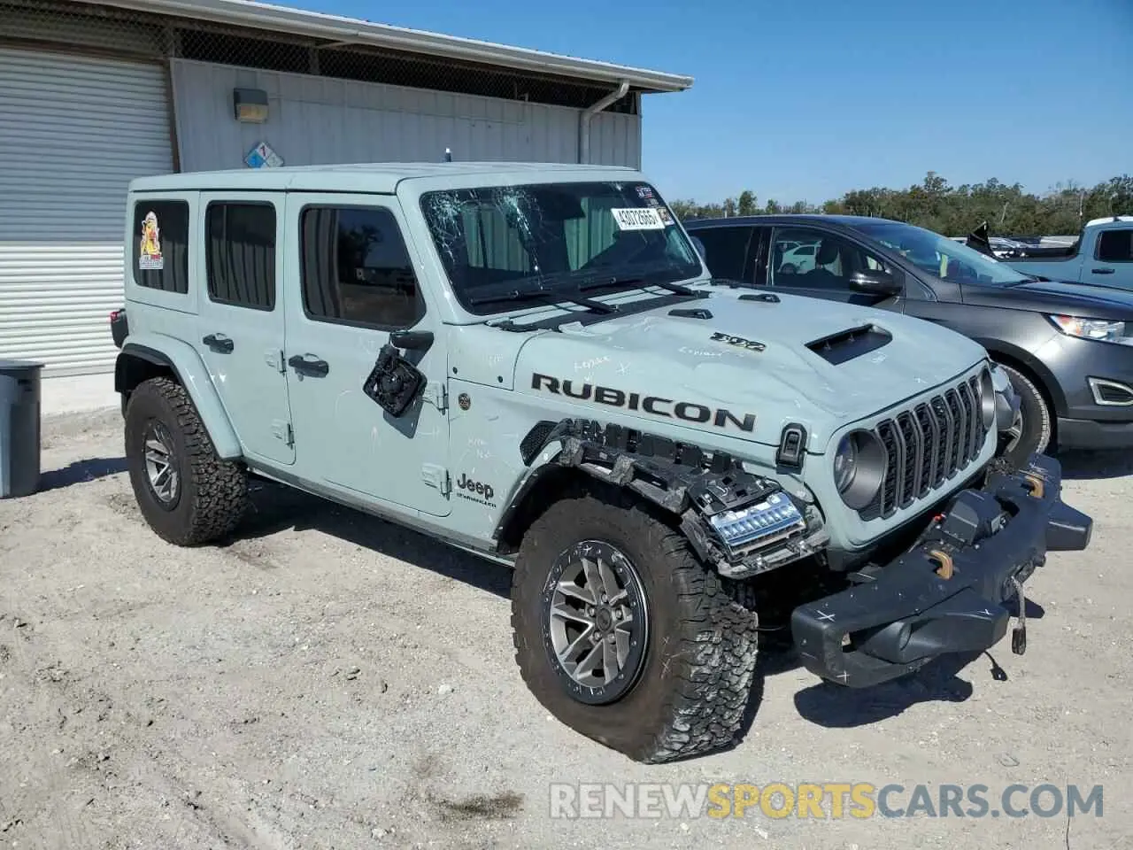 4 fotografías del automóvil dañado 1C4RJXSJ0RW290589 JEEP WRANGLER 2024
