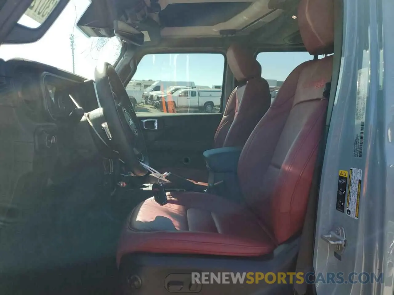 7 fotografías del automóvil dañado 1C4RJXSJ0RW290589 JEEP WRANGLER 2024