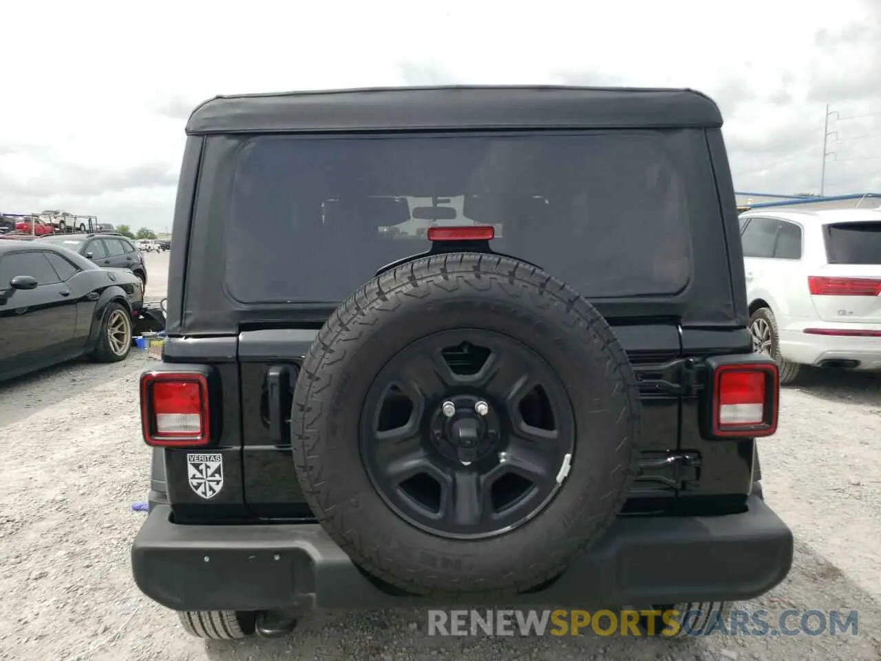 6 fotografías del automóvil dañado 1C4PJXAG3SW519141 JEEP WRANGLER 2025