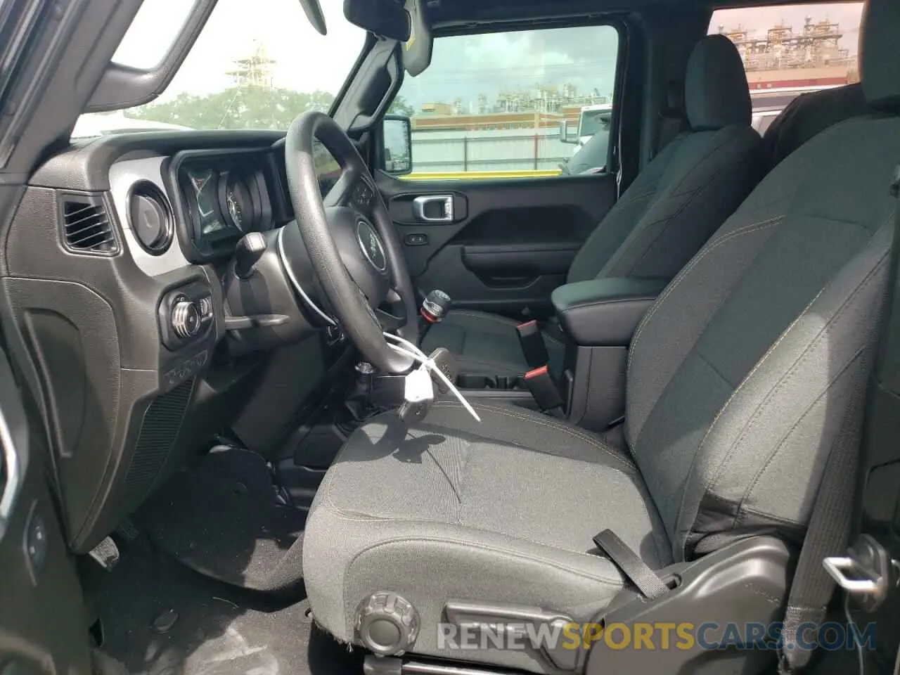 7 fotografías del automóvil dañado 1C4PJXAG3SW519141 JEEP WRANGLER 2025