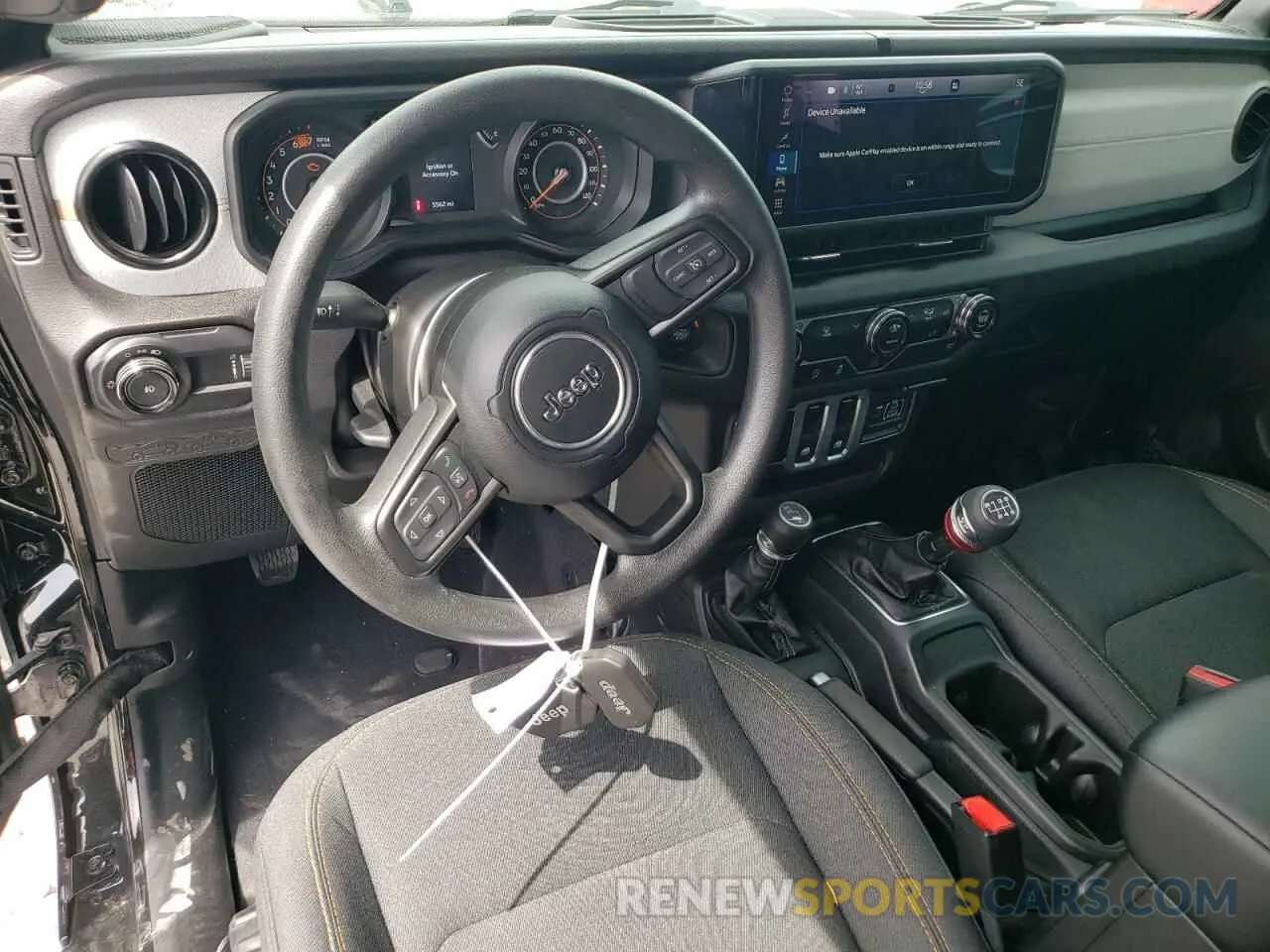 8 fotografías del automóvil dañado 1C4PJXAG3SW519141 JEEP WRANGLER 2025