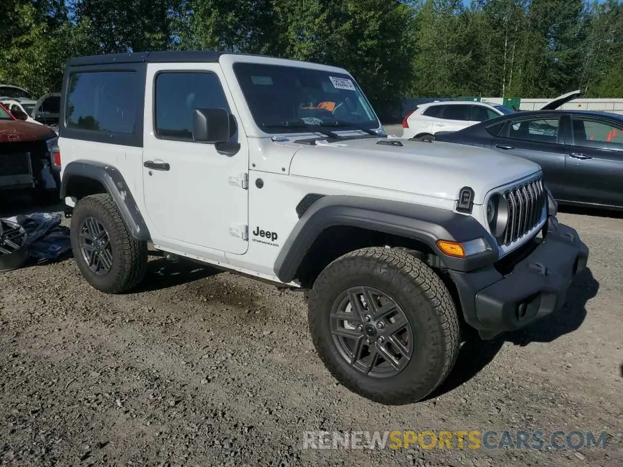 4 fotografías del automóvil dañado 1C4PJXAN3SW515427 JEEP WRANGLER 2025