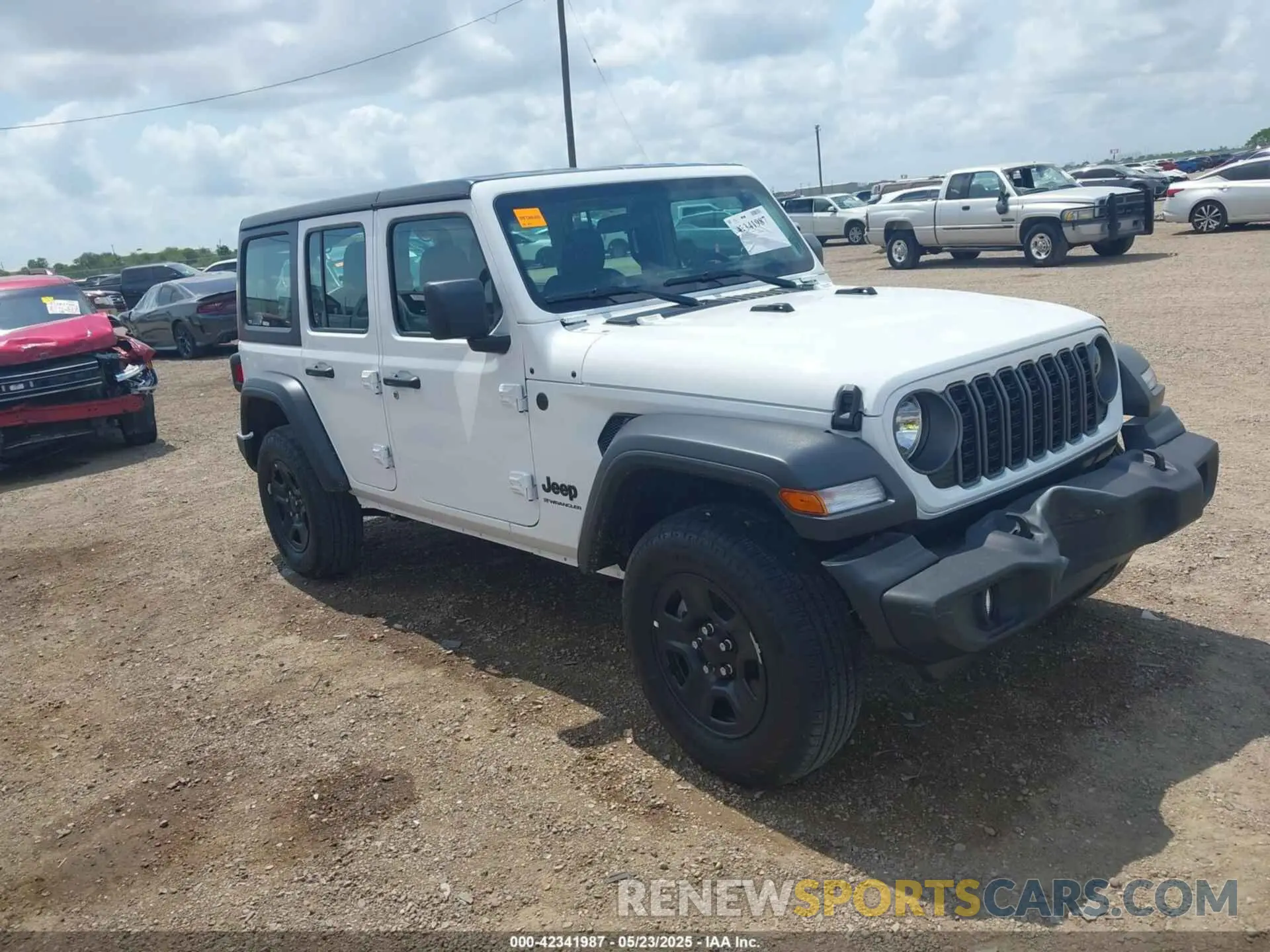1 fotografías del automóvil dañado 1C4PJXDG7SW546578 JEEP WRANGLER 2025