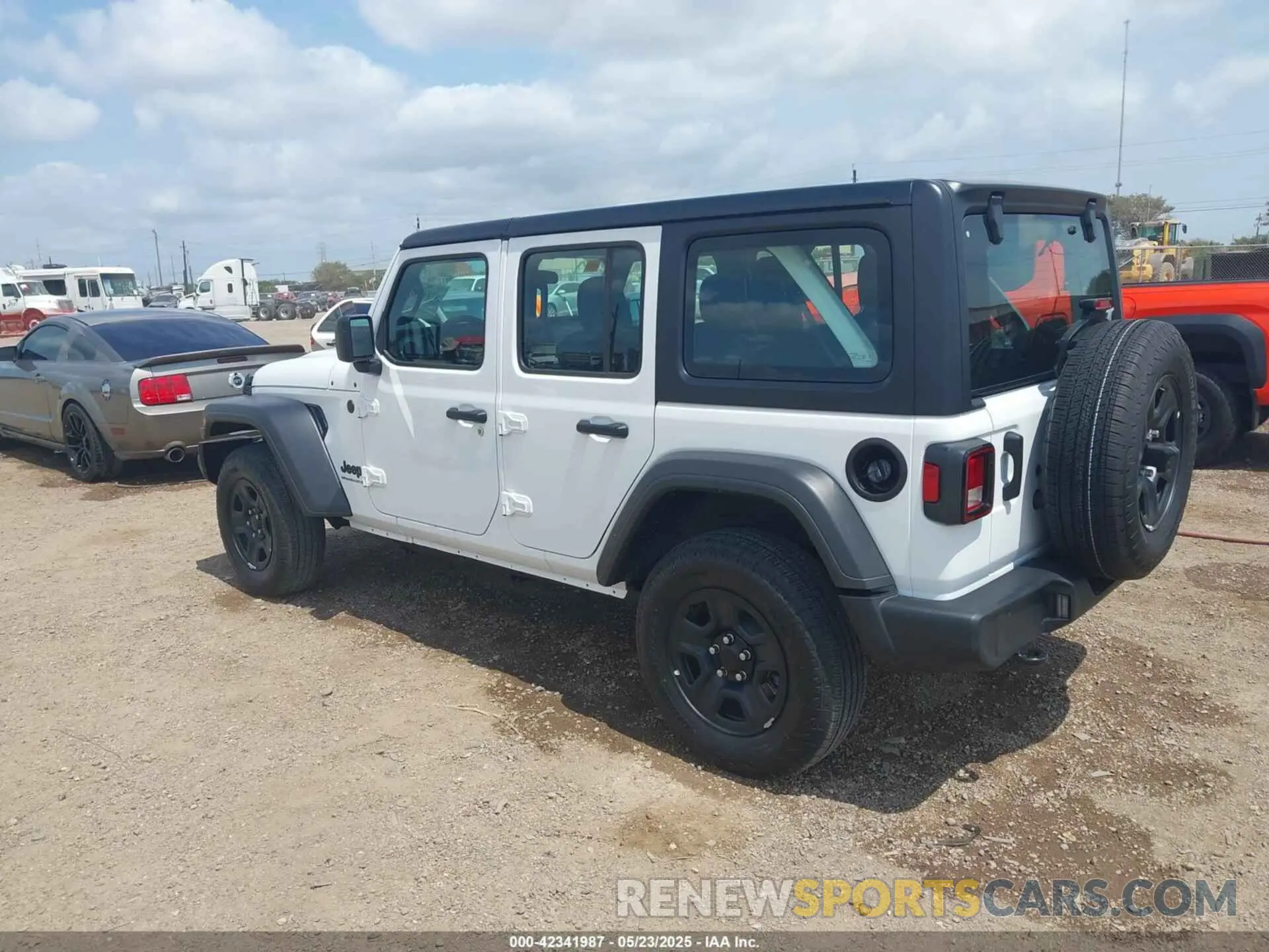 3 fotografías del automóvil dañado 1C4PJXDG7SW546578 JEEP WRANGLER 2025