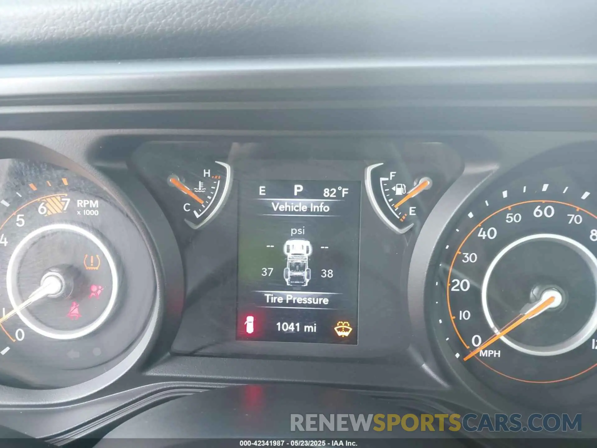 7 fotografías del automóvil dañado 1C4PJXDG7SW546578 JEEP WRANGLER 2025