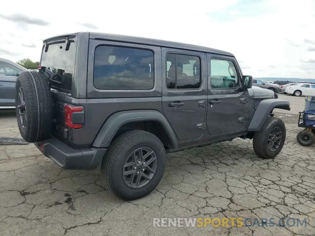 3 fotografías del automóvil dañado 1C4PJXDN0SW521570 JEEP WRANGLER 2025