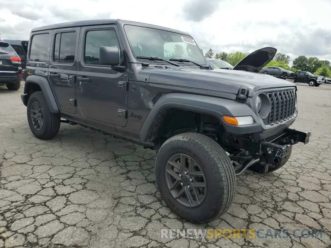 4 fotografías del automóvil dañado 1C4PJXDN0SW521570 JEEP WRANGLER 2025