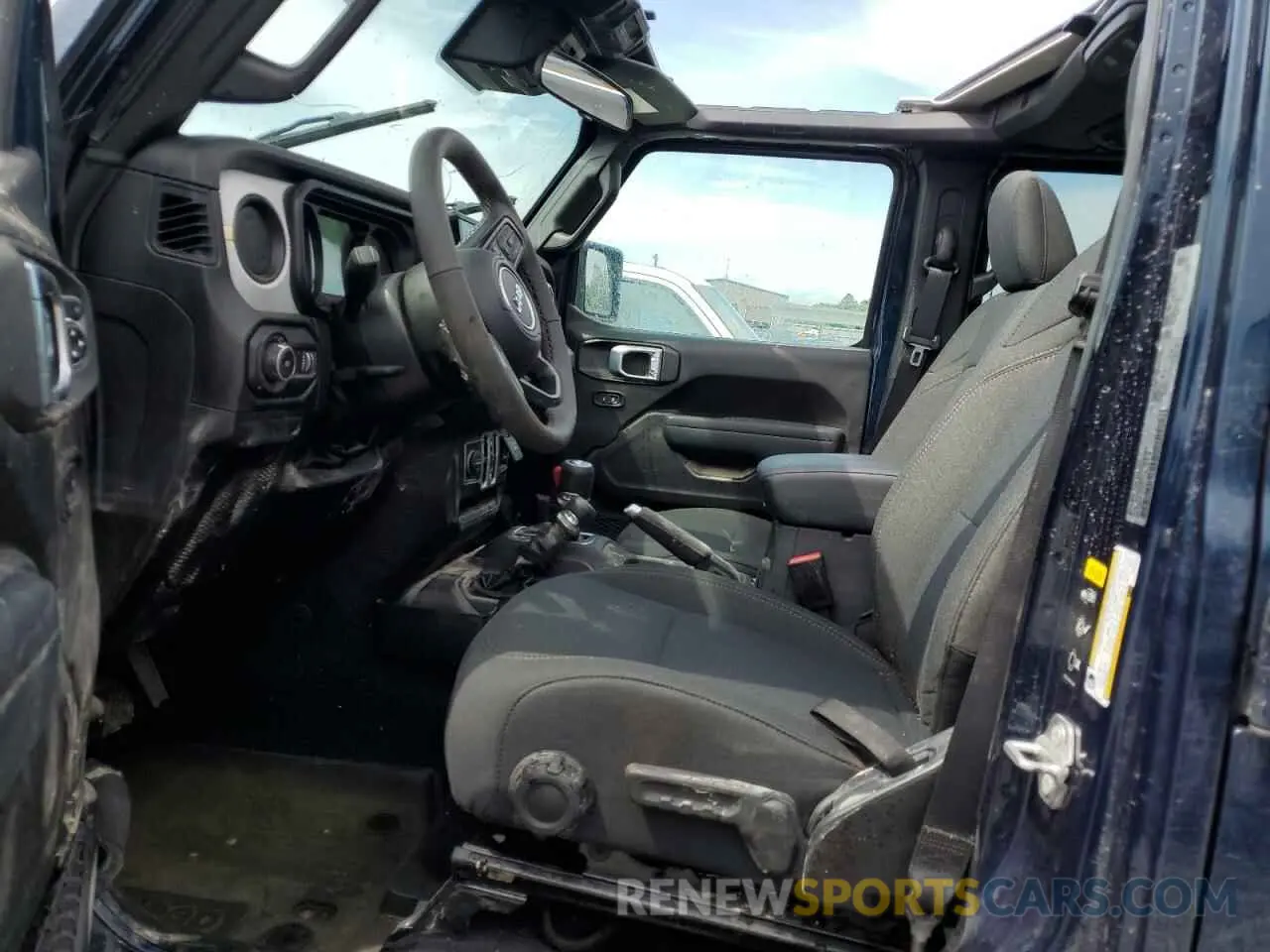 7 fotografías del automóvil dañado 1C4PJXDN1SW508861 JEEP WRANGLER 2025