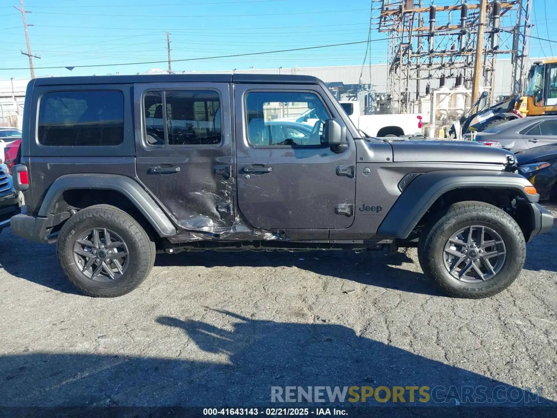 13 fotografías del automóvil dañado 1C4PJXDN7SW517144 JEEP WRANGLER 2025