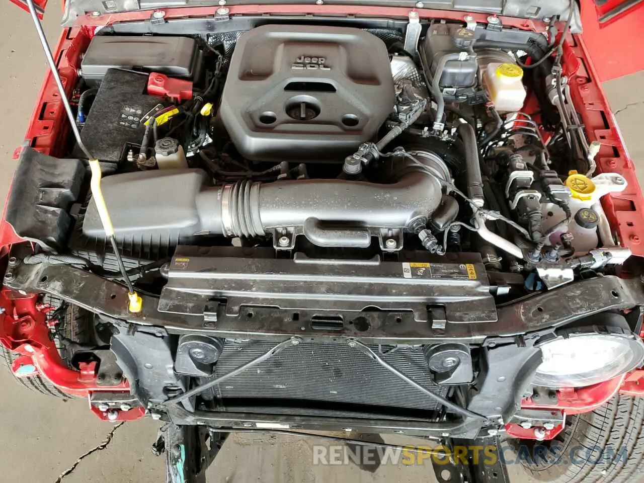 11 fotografías del automóvil dañado 1C4PJXDN8SW522112 JEEP WRANGLER 2025