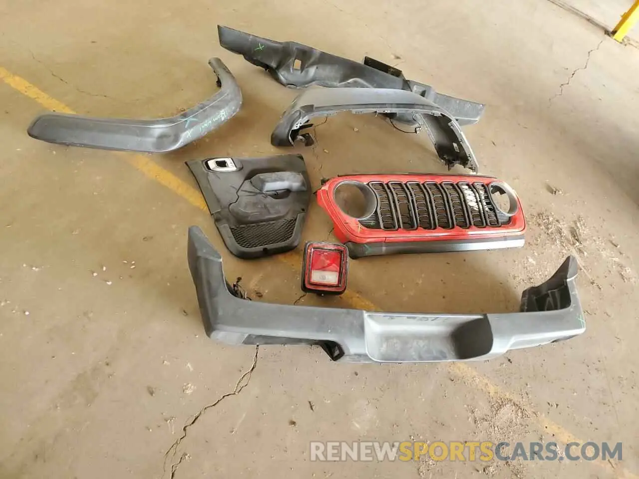 12 fotografías del automóvil dañado 1C4PJXDN8SW522112 JEEP WRANGLER 2025