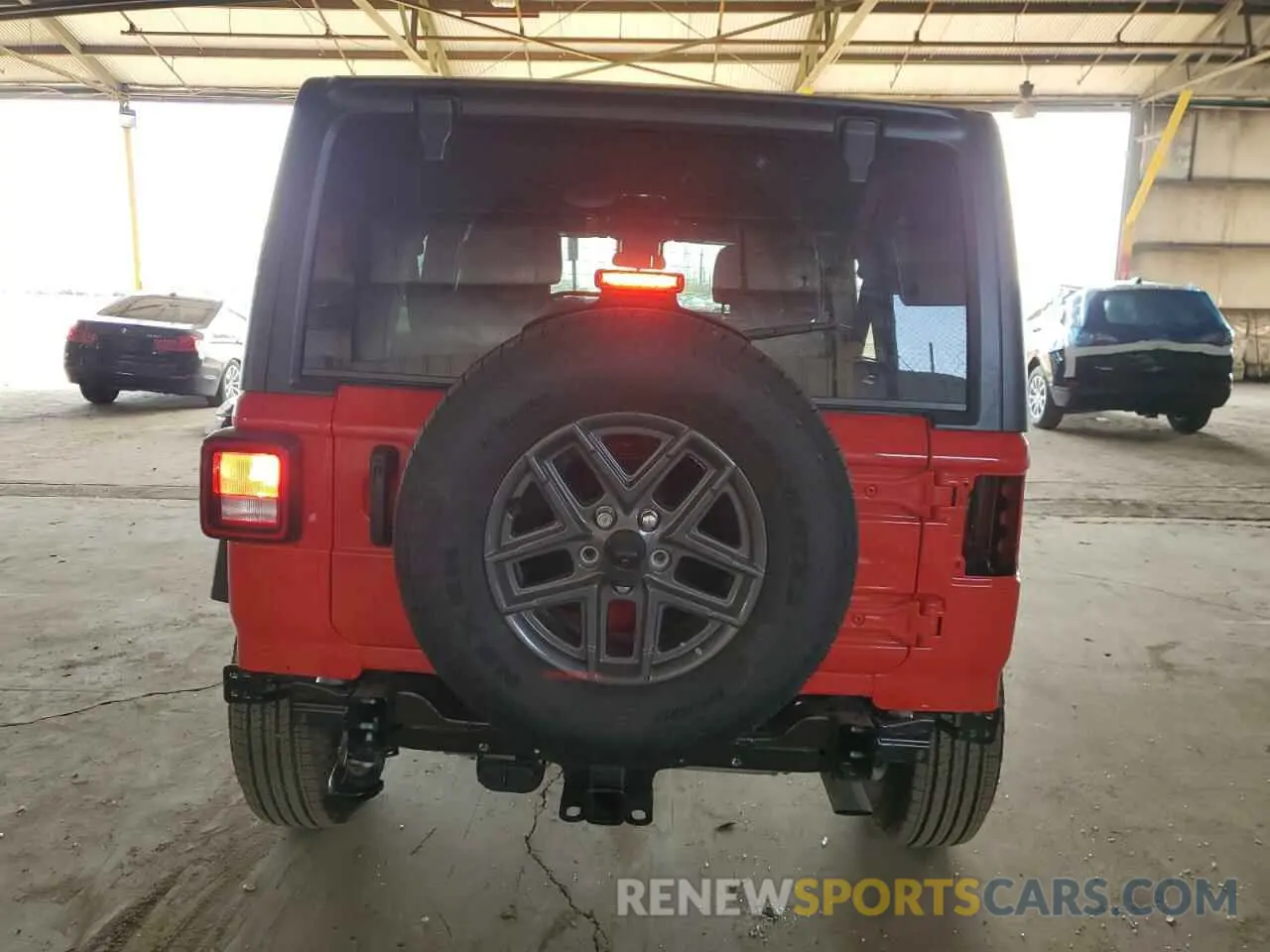 6 fotografías del automóvil dañado 1C4PJXDN8SW522112 JEEP WRANGLER 2025
