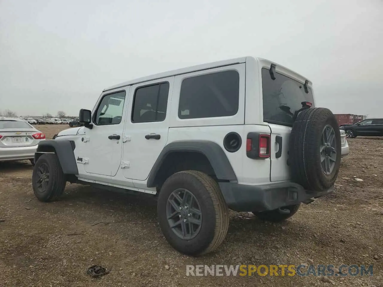 2 fotografías del automóvil dañado 1C4PJXDN9SW531241 JEEP WRANGLER 2025