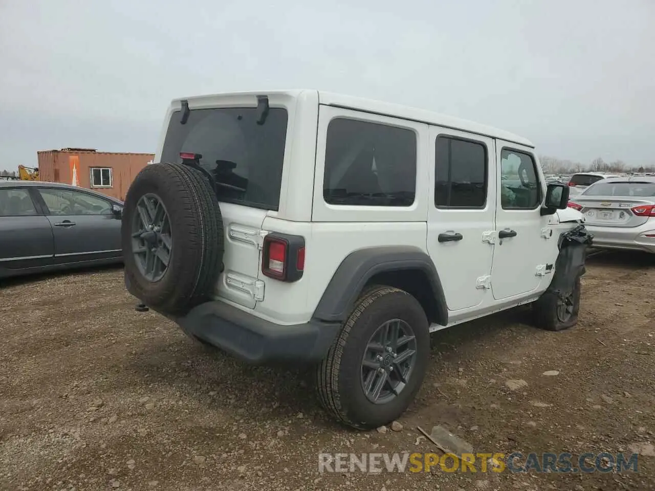 3 fotografías del automóvil dañado 1C4PJXDN9SW531241 JEEP WRANGLER 2025