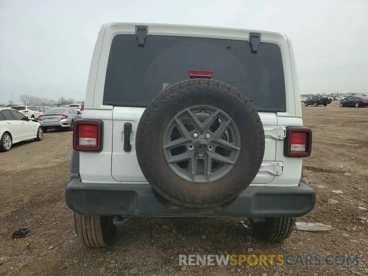 6 fotografías del automóvil dañado 1C4PJXDN9SW531241 JEEP WRANGLER 2025