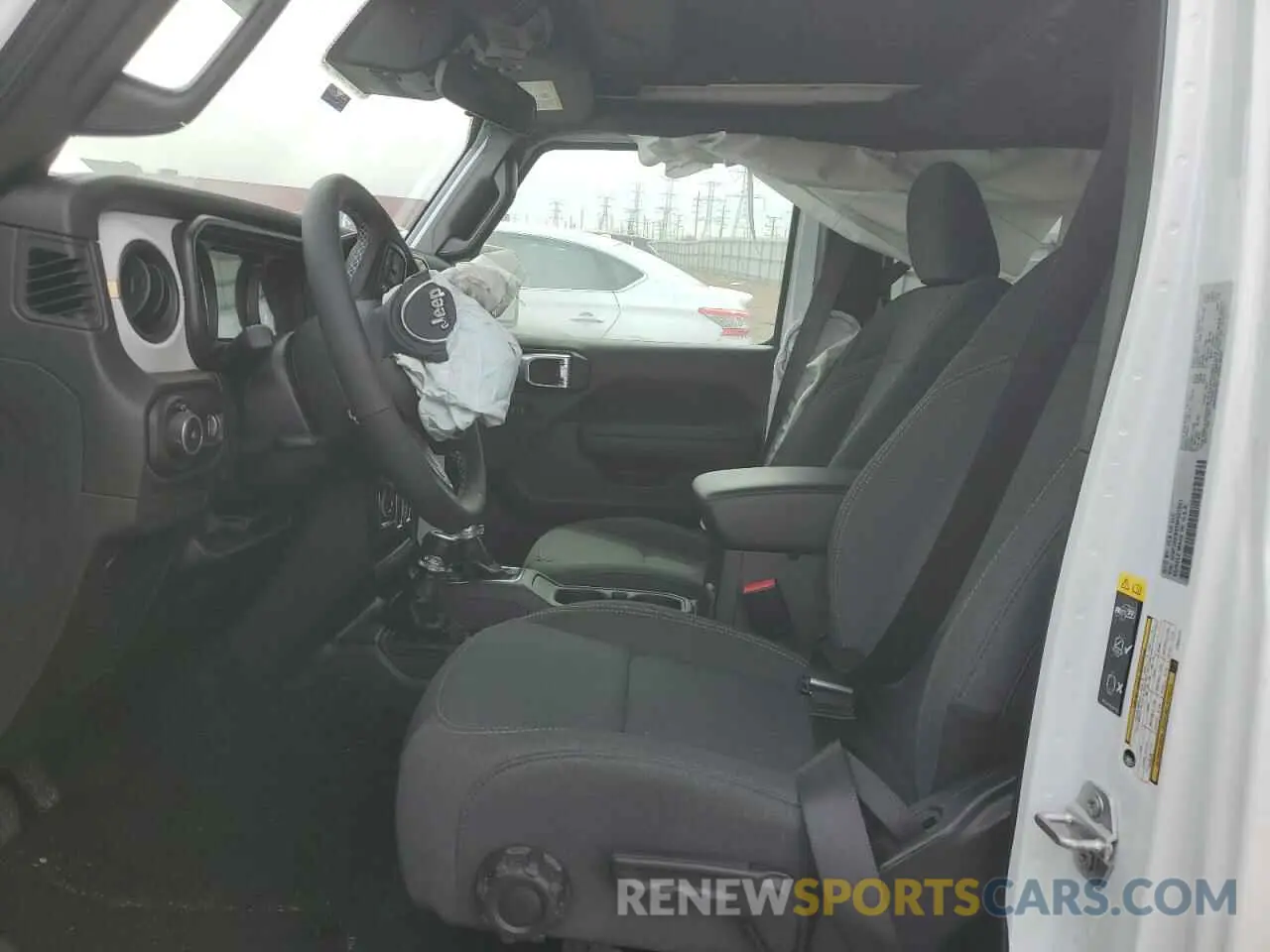7 fotografías del automóvil dañado 1C4PJXDN9SW531241 JEEP WRANGLER 2025