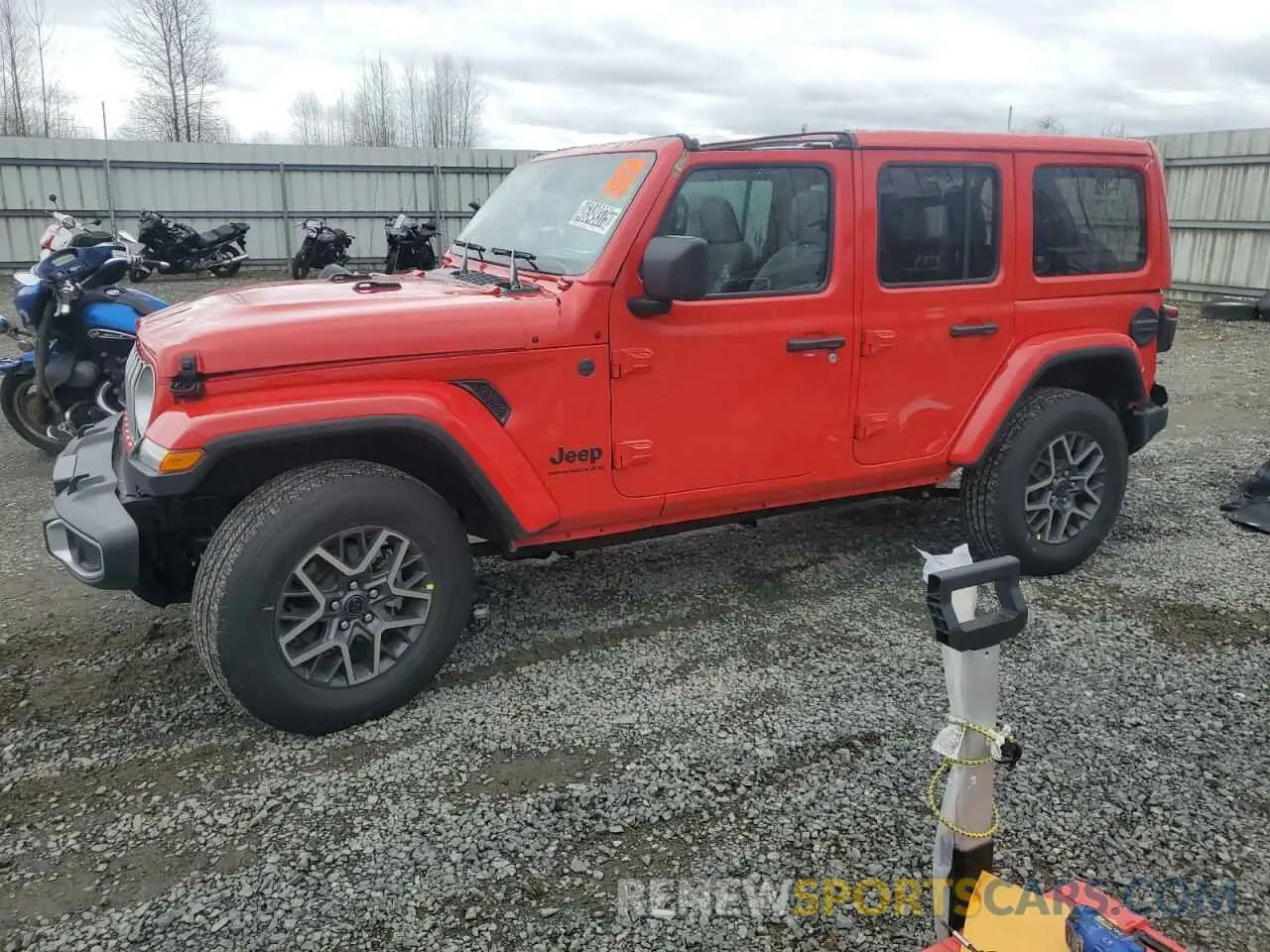 1 fotografías del automóvil dañado 1C4PJXEN0SW506260 JEEP WRANGLER 2025
