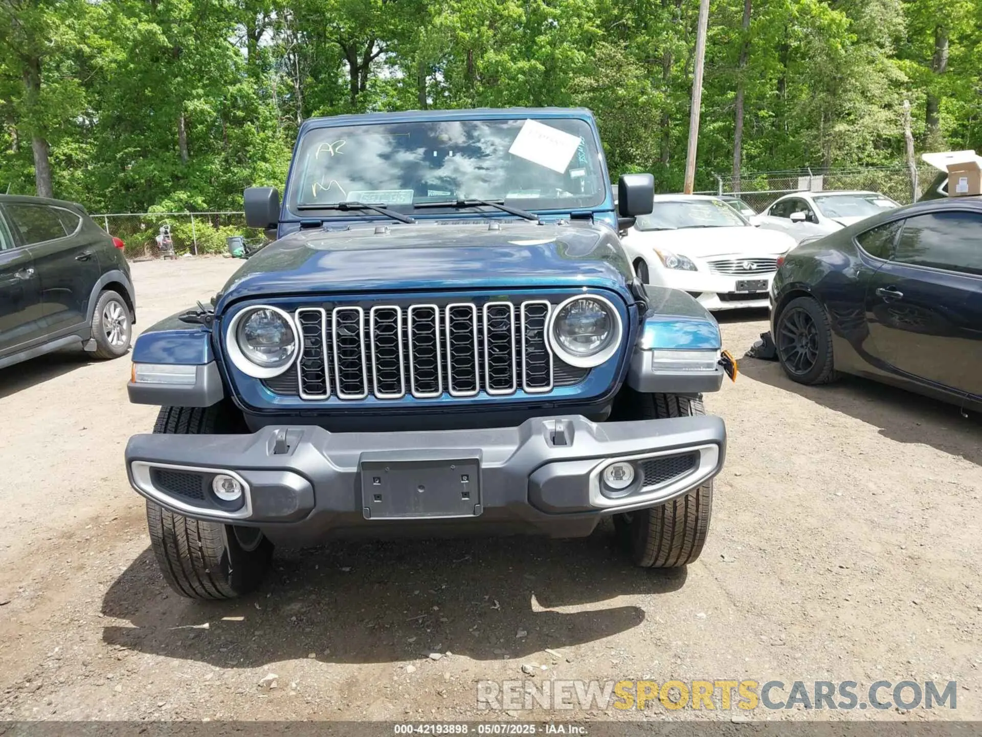12 fotografías del automóvil dañado 1C4PJXEN0SW526234 JEEP WRANGLER 2025