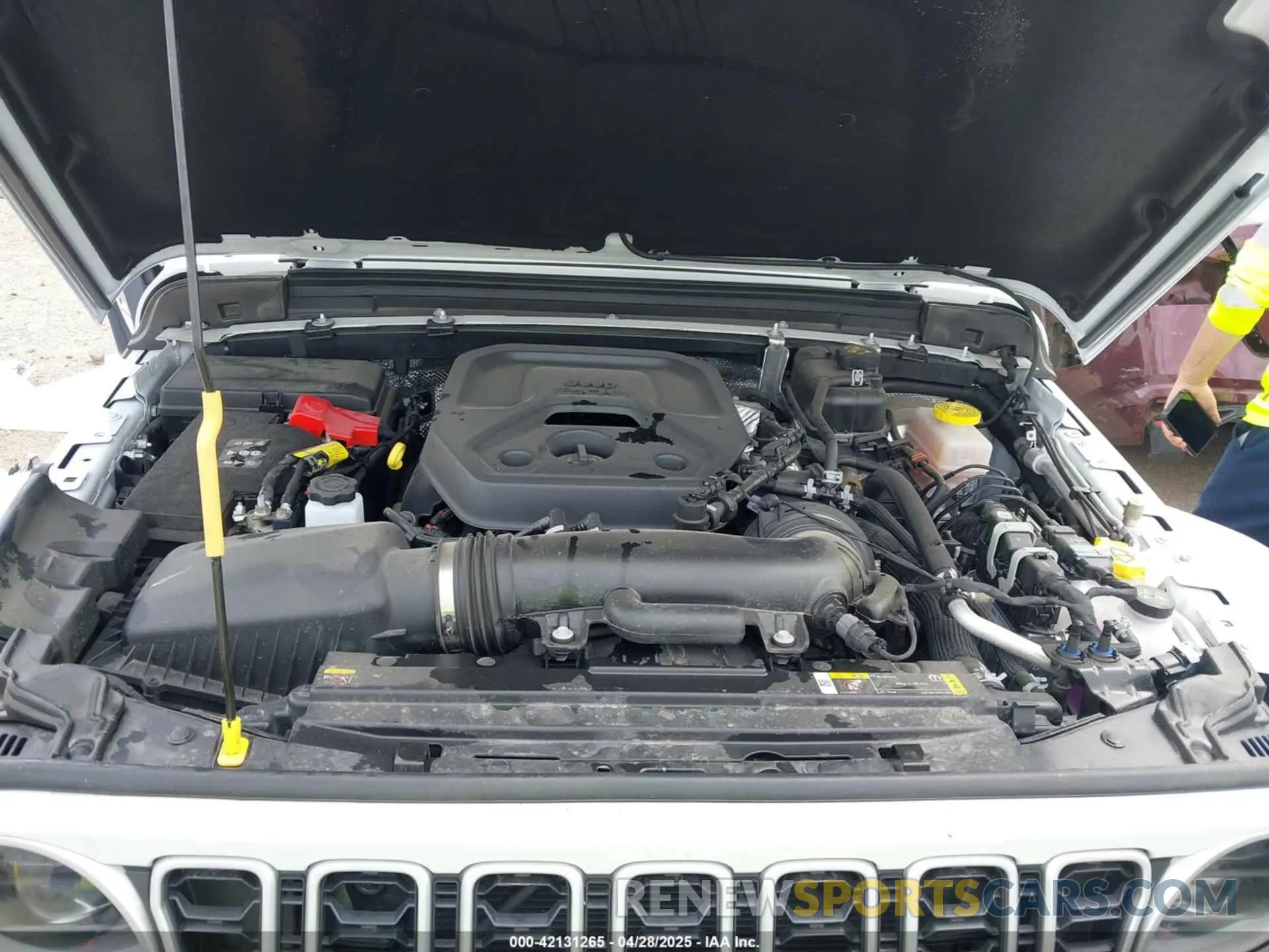 10 fotografías del automóvil dañado 1C4PJXEN1SW528297 JEEP WRANGLER 2025