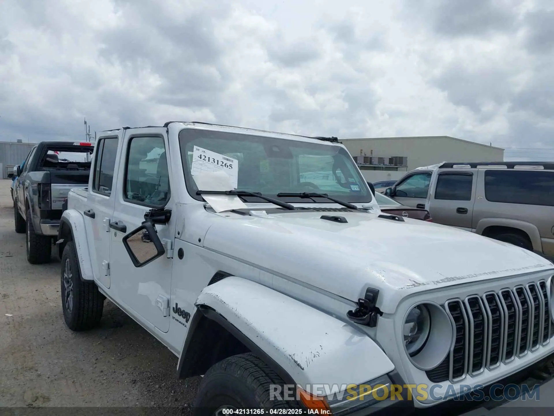6 fotografías del automóvil dañado 1C4PJXEN1SW528297 JEEP WRANGLER 2025