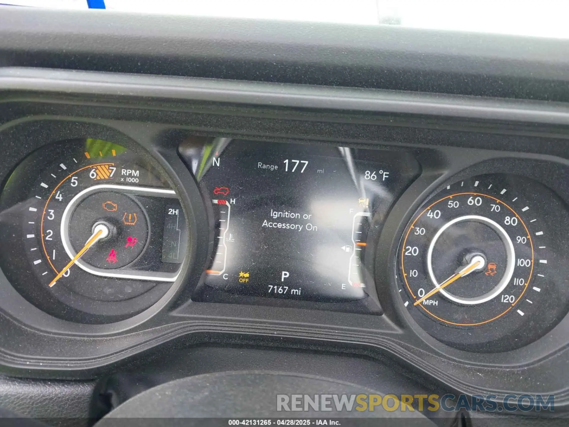 7 fotografías del automóvil dañado 1C4PJXEN1SW528297 JEEP WRANGLER 2025