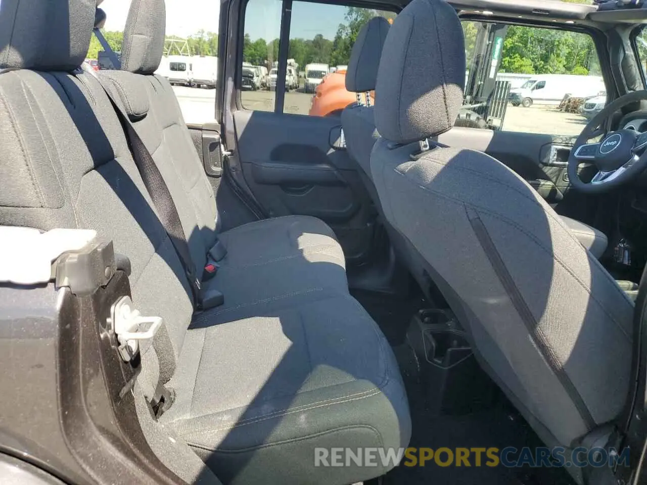 10 fotografías del automóvil dañado 1C4PJXEN4SW534448 JEEP WRANGLER 2025