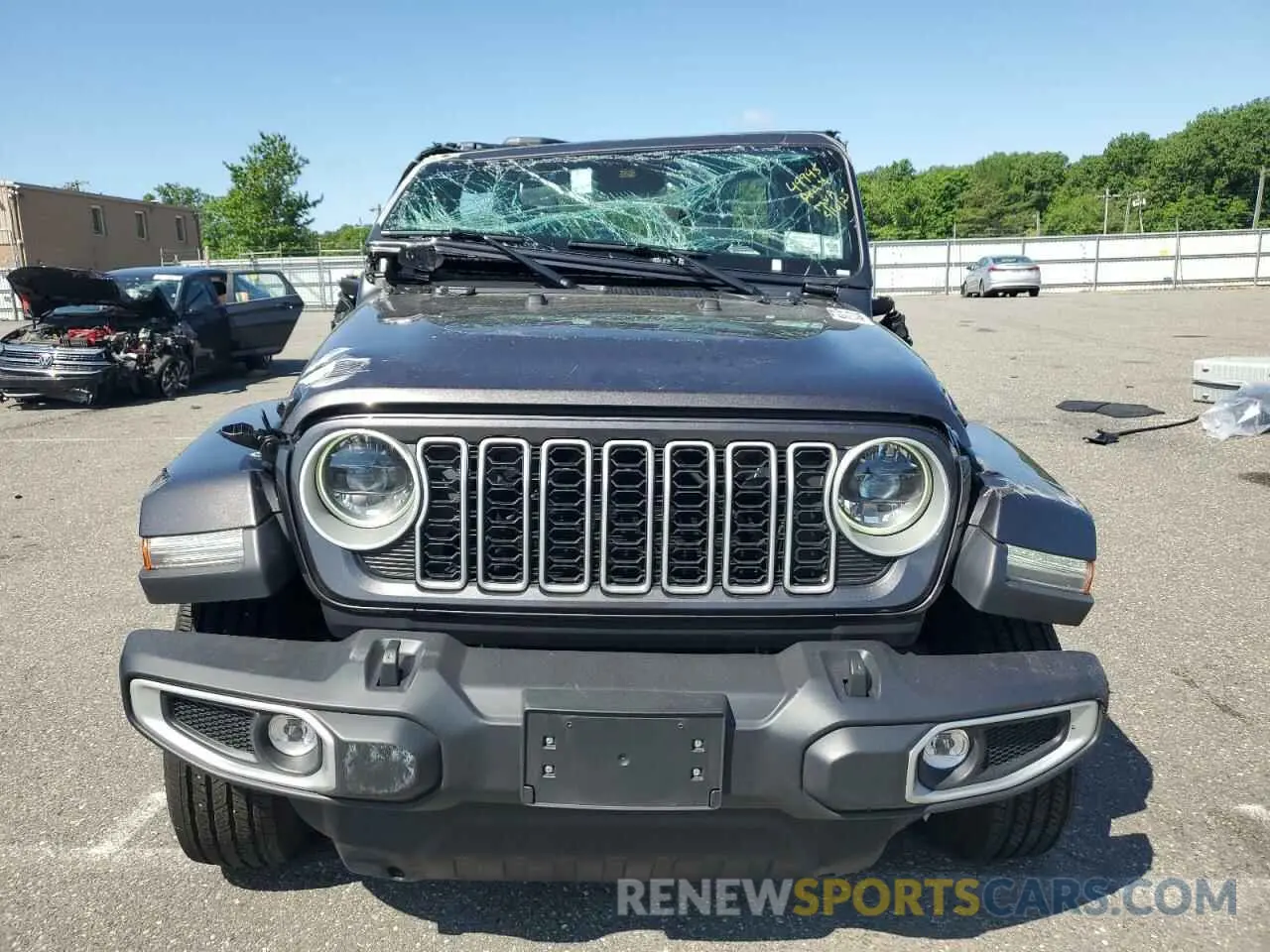 5 fotografías del automóvil dañado 1C4PJXEN4SW534448 JEEP WRANGLER 2025