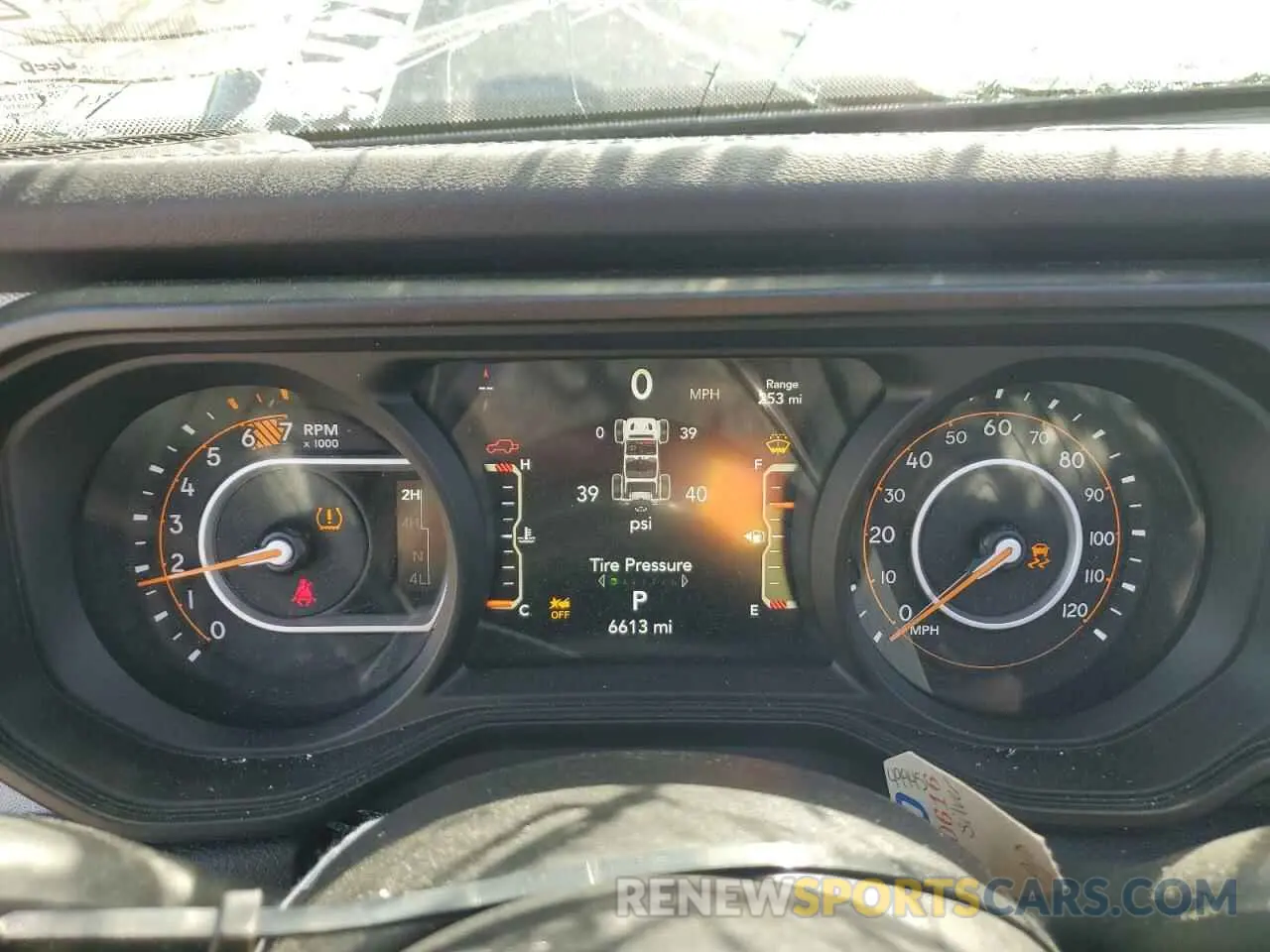 9 fotografías del automóvil dañado 1C4PJXEN4SW534448 JEEP WRANGLER 2025