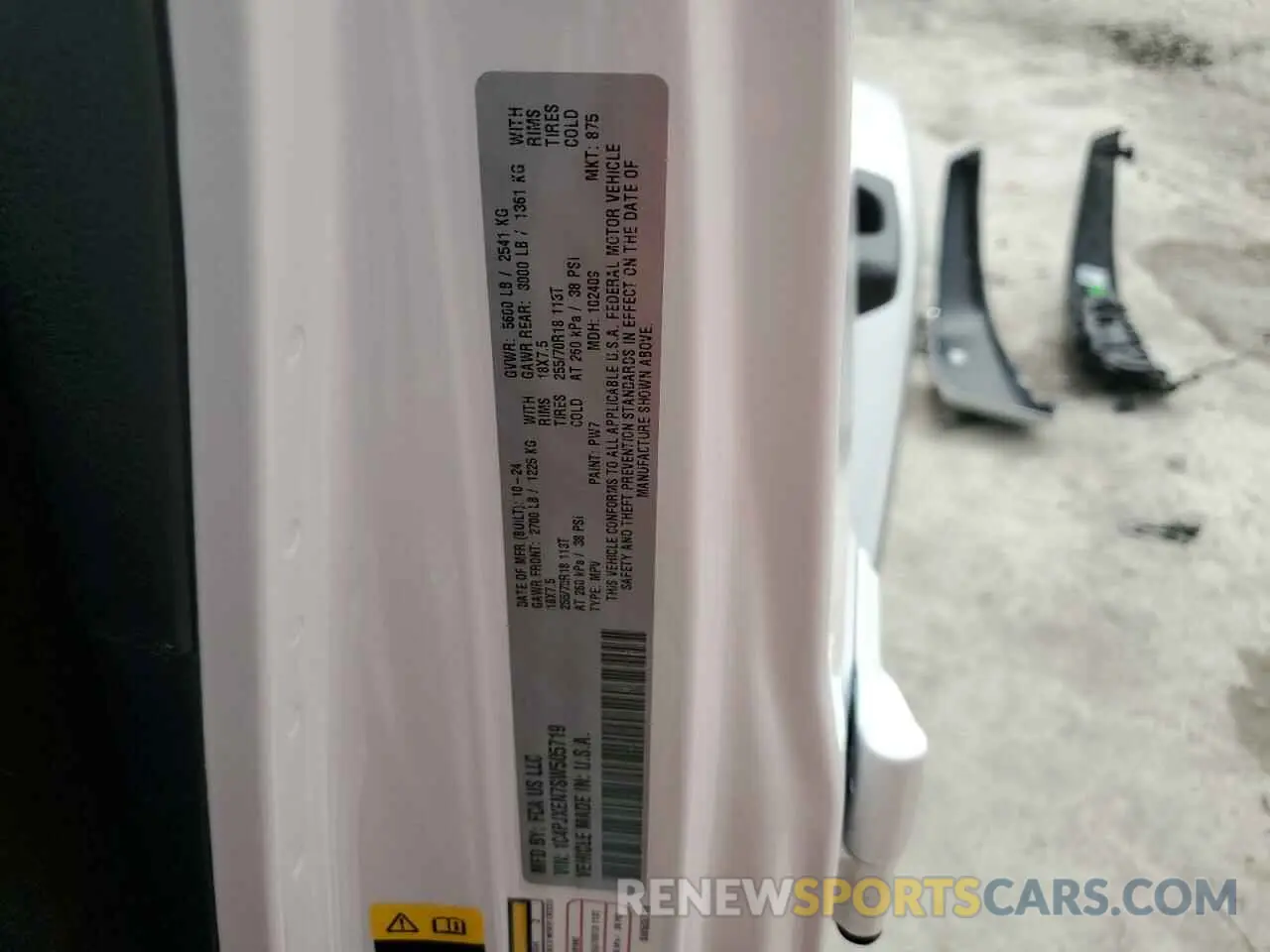 13 fotografías del automóvil dañado 1C4PJXEN7SW505719 JEEP WRANGLER 2025