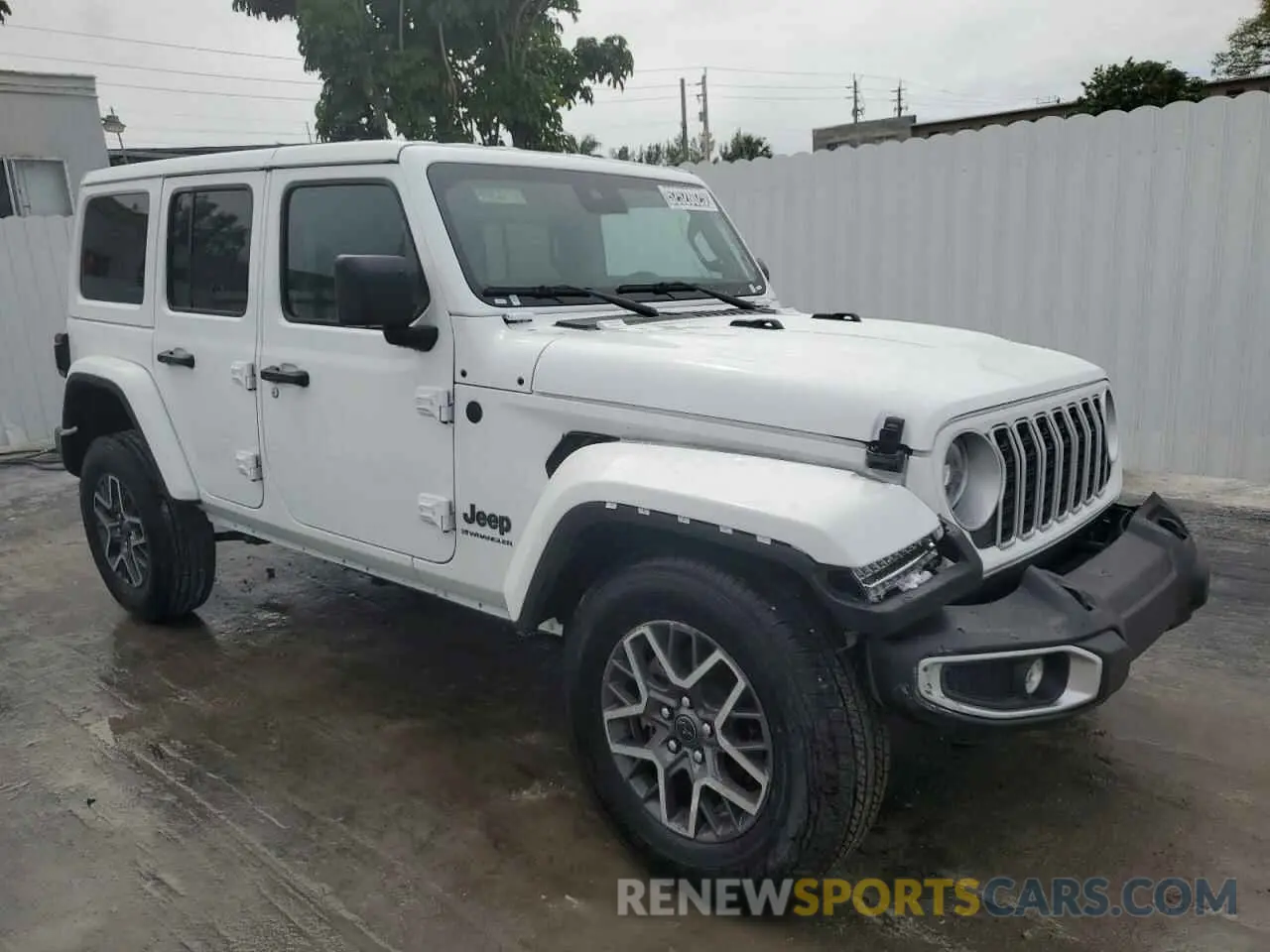 4 fotografías del automóvil dañado 1C4PJXEN7SW505719 JEEP WRANGLER 2025
