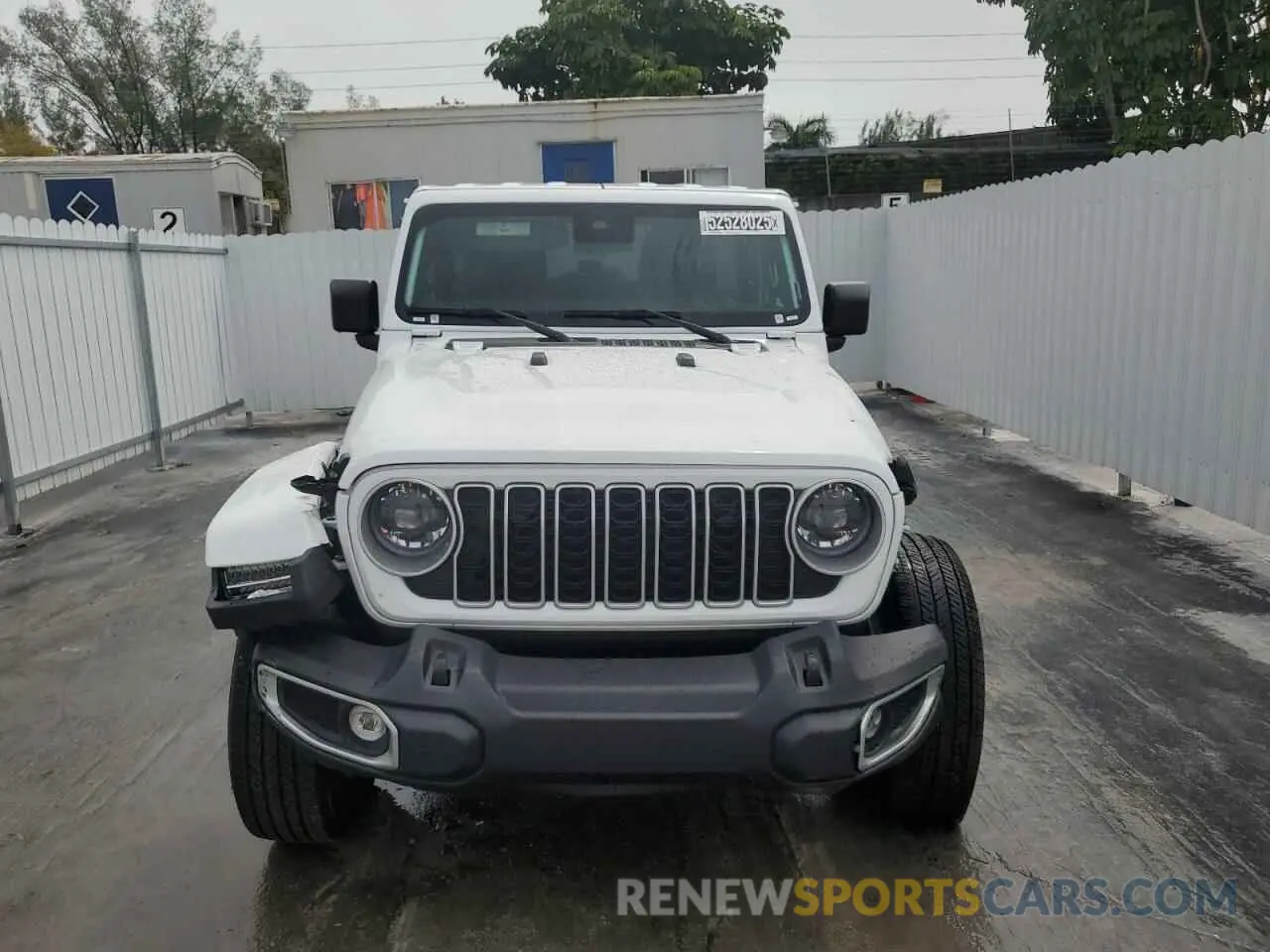 5 fotografías del automóvil dañado 1C4PJXEN7SW505719 JEEP WRANGLER 2025