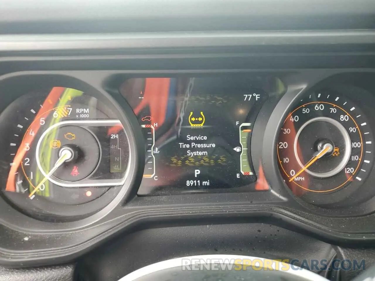 9 fotografías del automóvil dañado 1C4PJXEN7SW505719 JEEP WRANGLER 2025