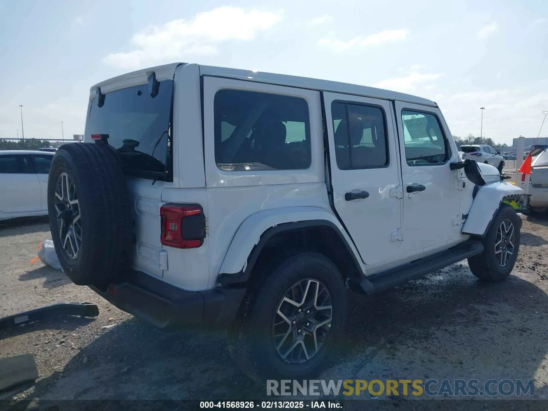 4 fotografías del automóvil dañado 1C4PJXEN9SW517502 JEEP WRANGLER 2025