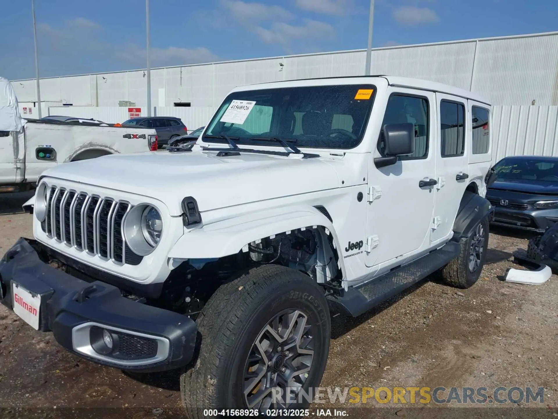6 fotografías del automóvil dañado 1C4PJXEN9SW517502 JEEP WRANGLER 2025