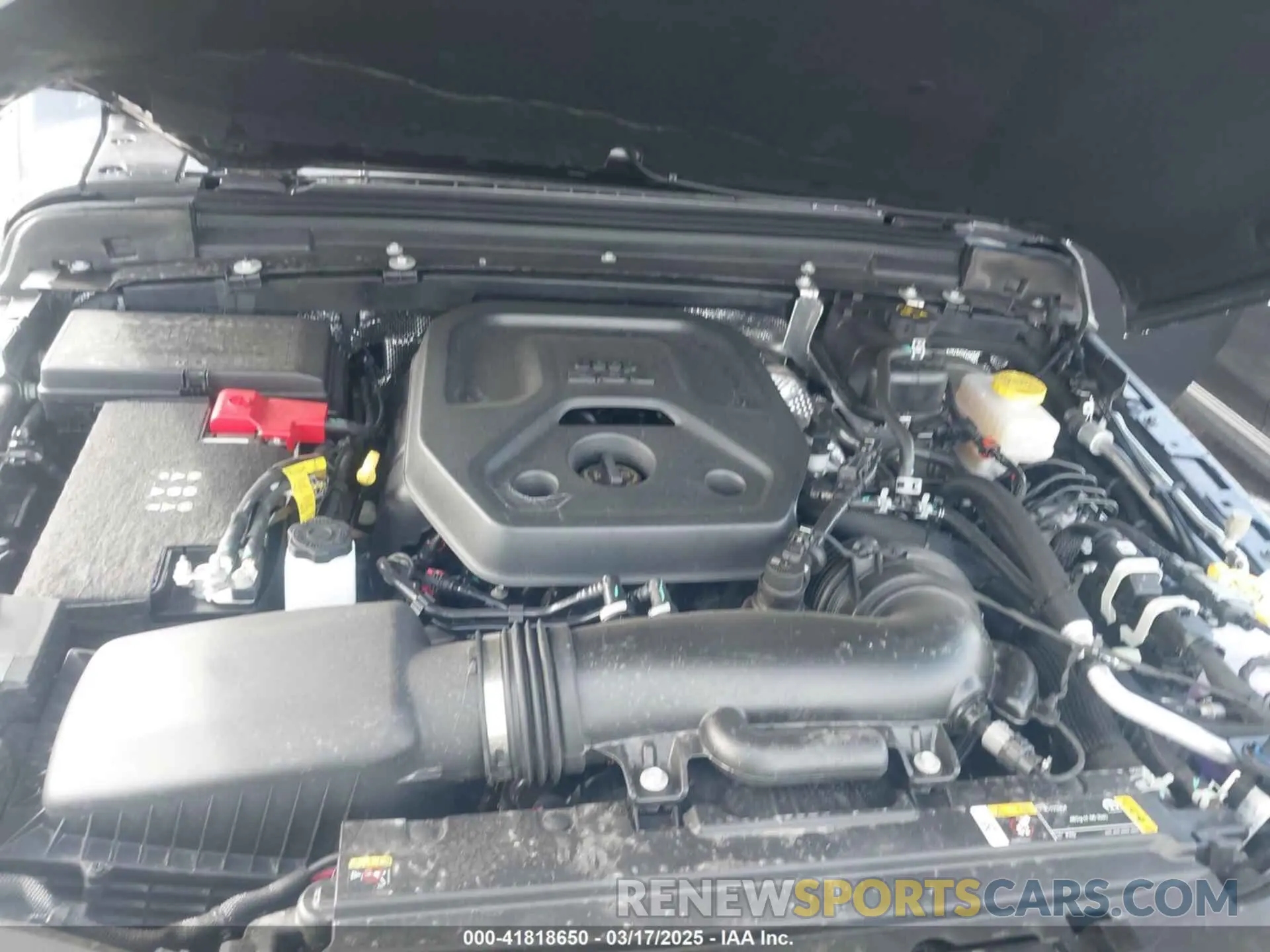 10 fotografías del automóvil dañado 1C4PJXENXSW527925 JEEP WRANGLER 2025