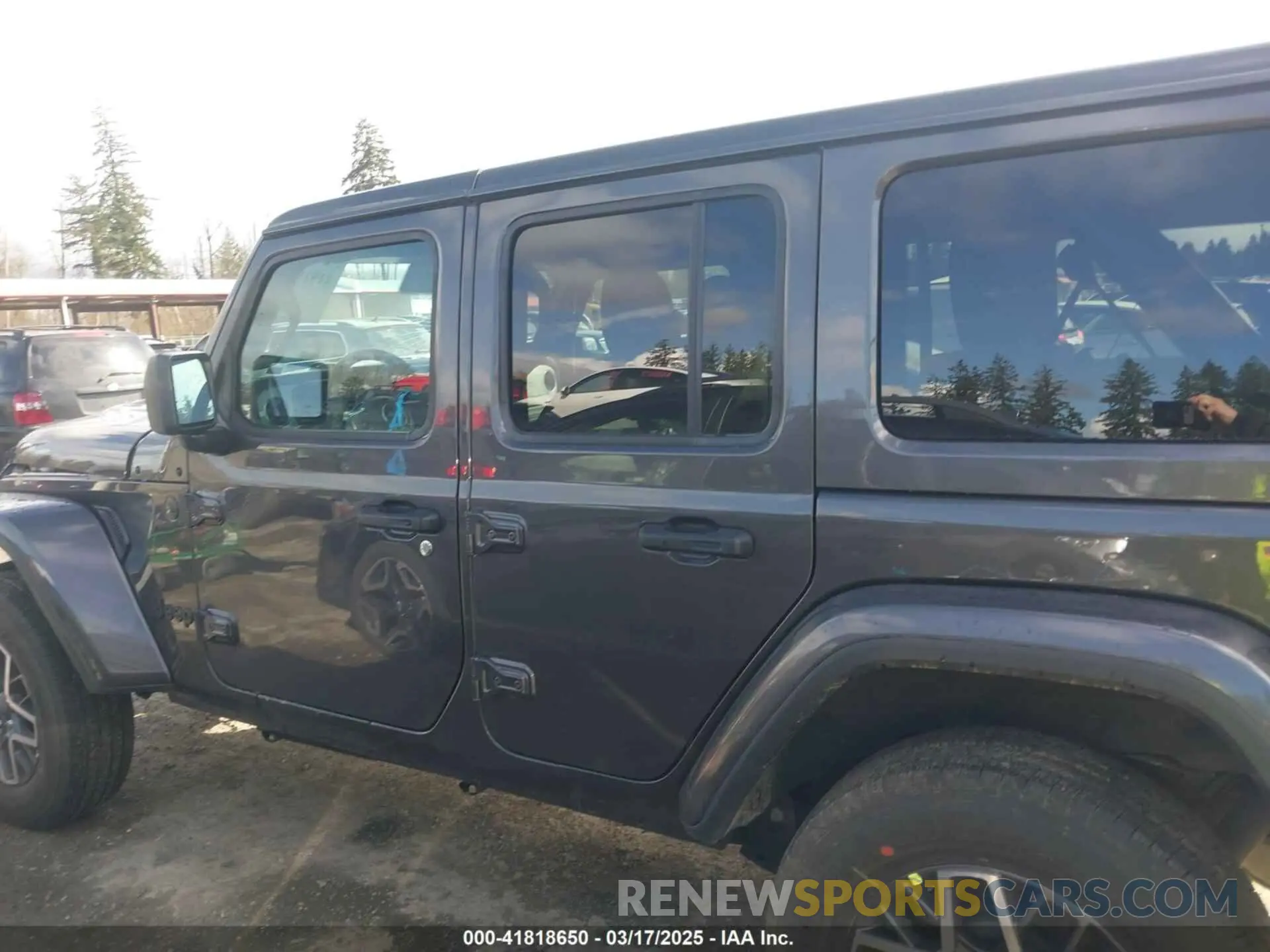 14 fotografías del automóvil dañado 1C4PJXENXSW527925 JEEP WRANGLER 2025