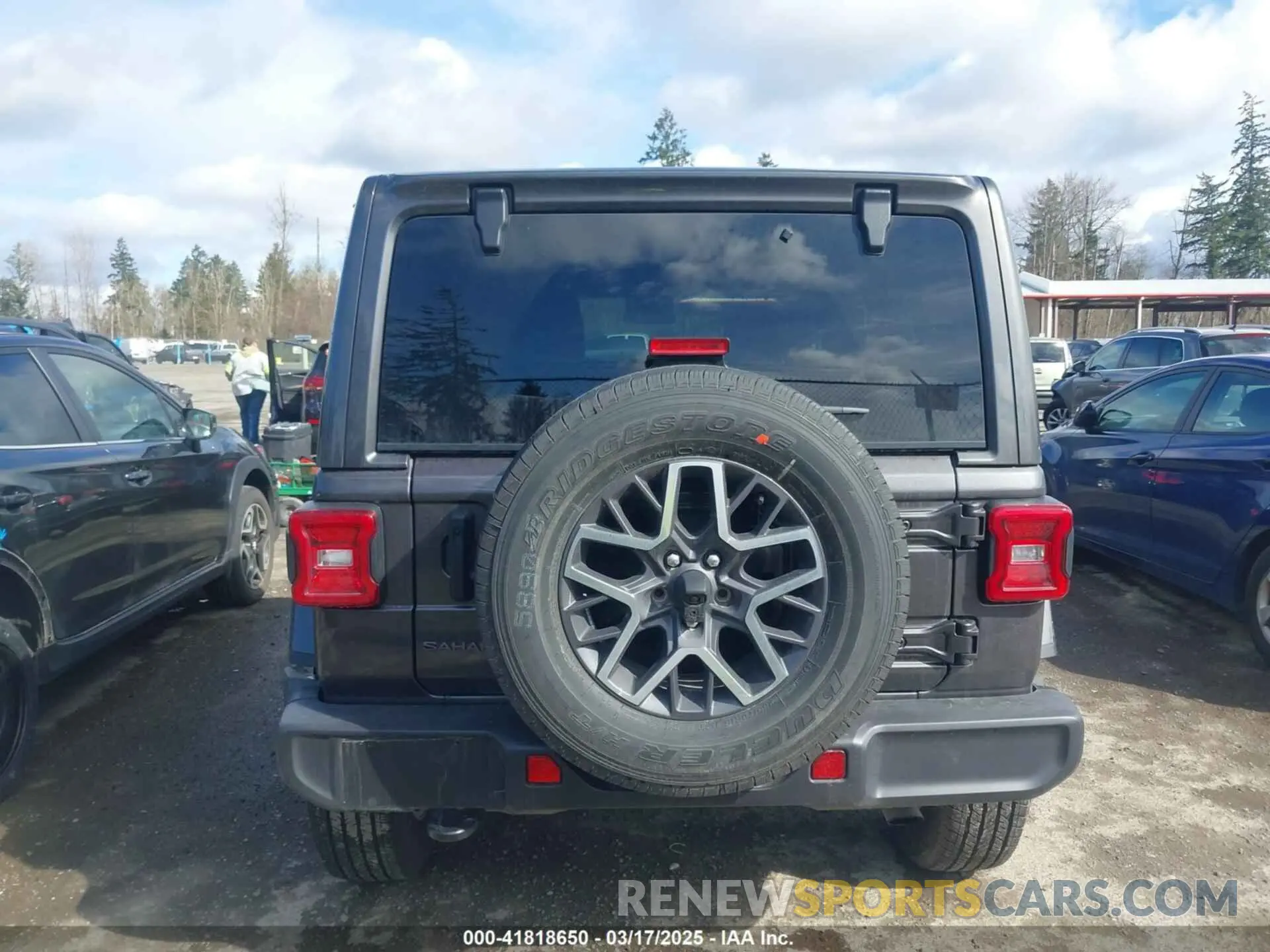 16 fotografías del automóvil dañado 1C4PJXENXSW527925 JEEP WRANGLER 2025