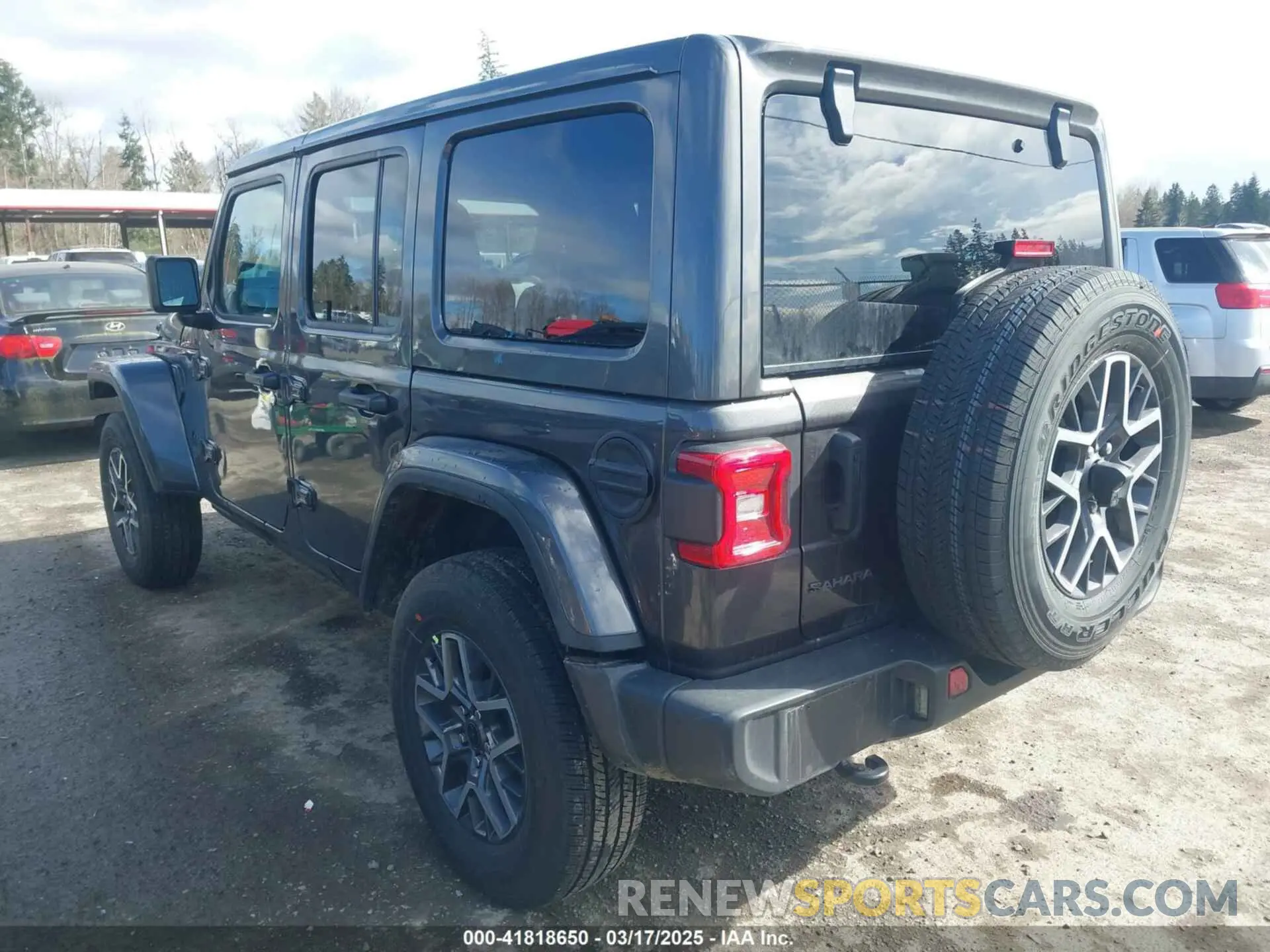 3 fotografías del automóvil dañado 1C4PJXENXSW527925 JEEP WRANGLER 2025