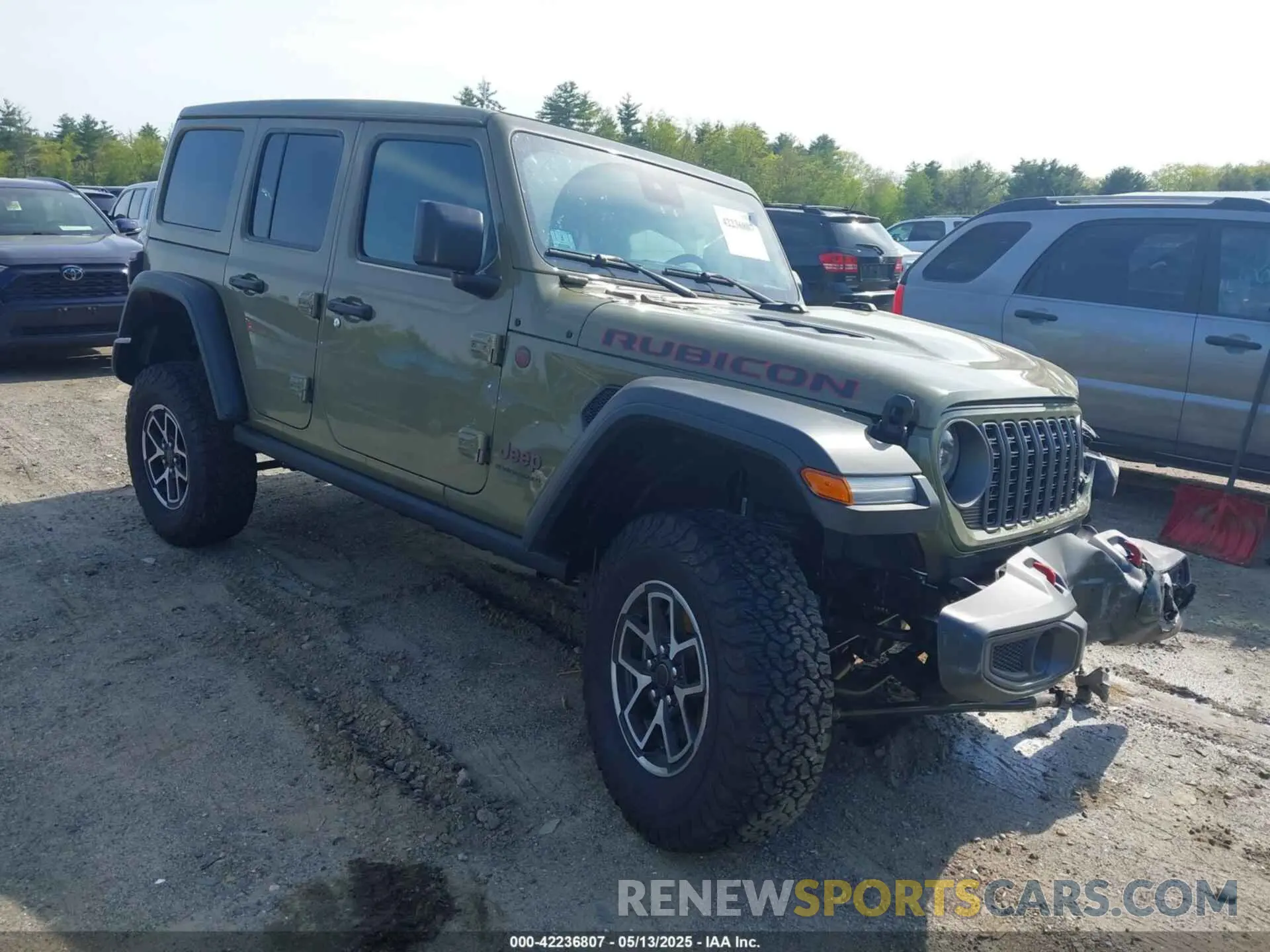 1 fotografías del automóvil dañado 1C4PJXFN0SW546661 JEEP WRANGLER 2025