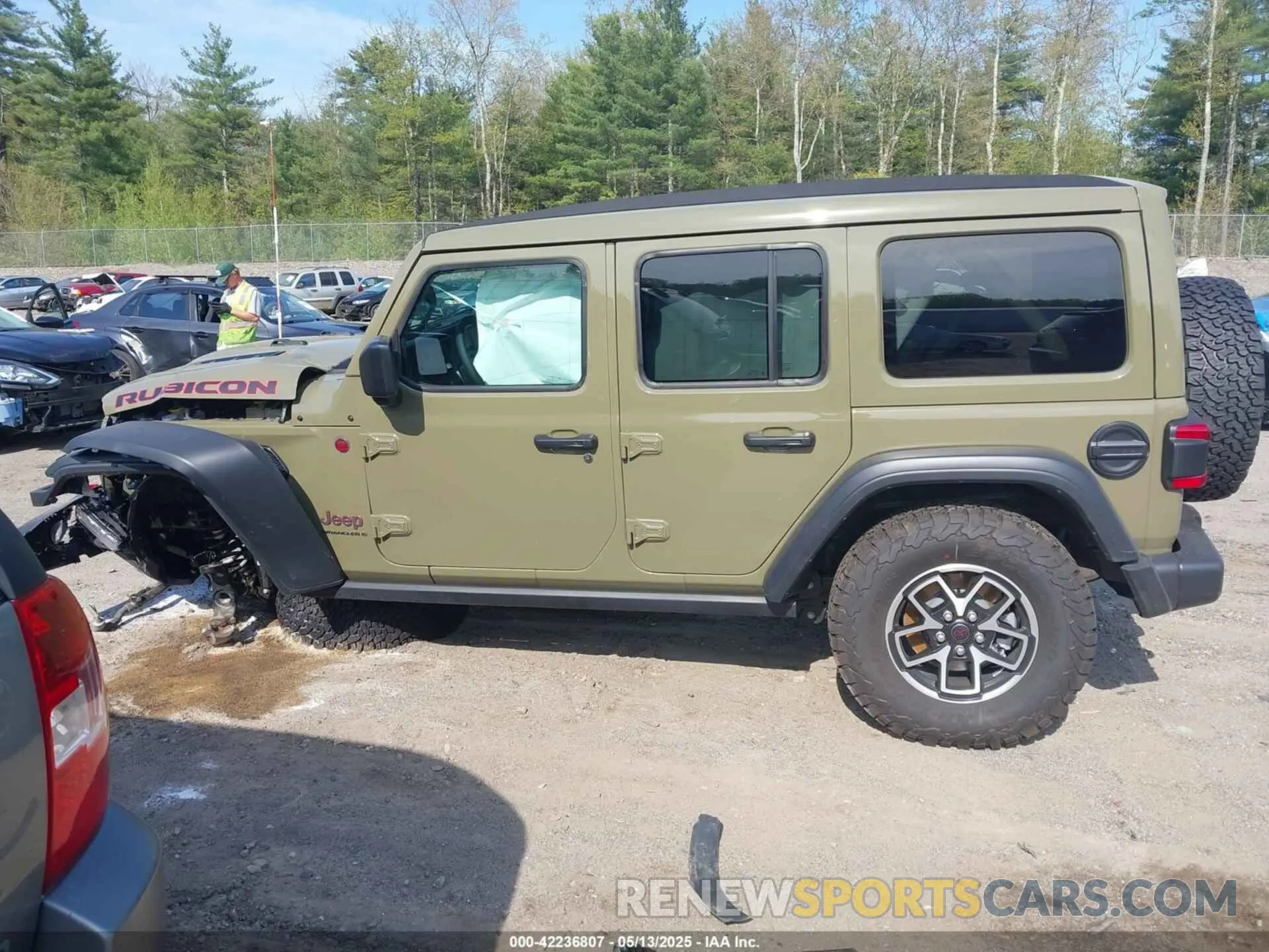 15 fotografías del automóvil dañado 1C4PJXFN0SW546661 JEEP WRANGLER 2025