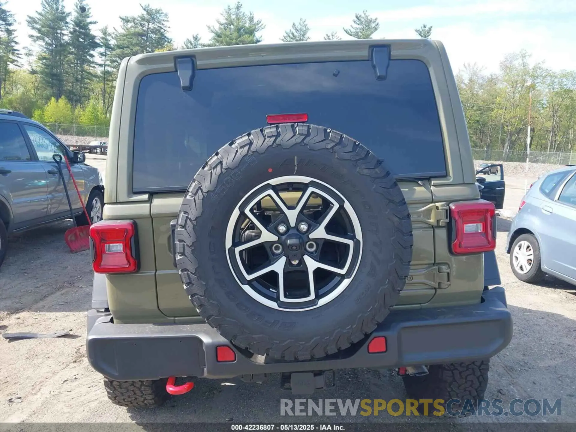 17 fotografías del automóvil dañado 1C4PJXFN0SW546661 JEEP WRANGLER 2025