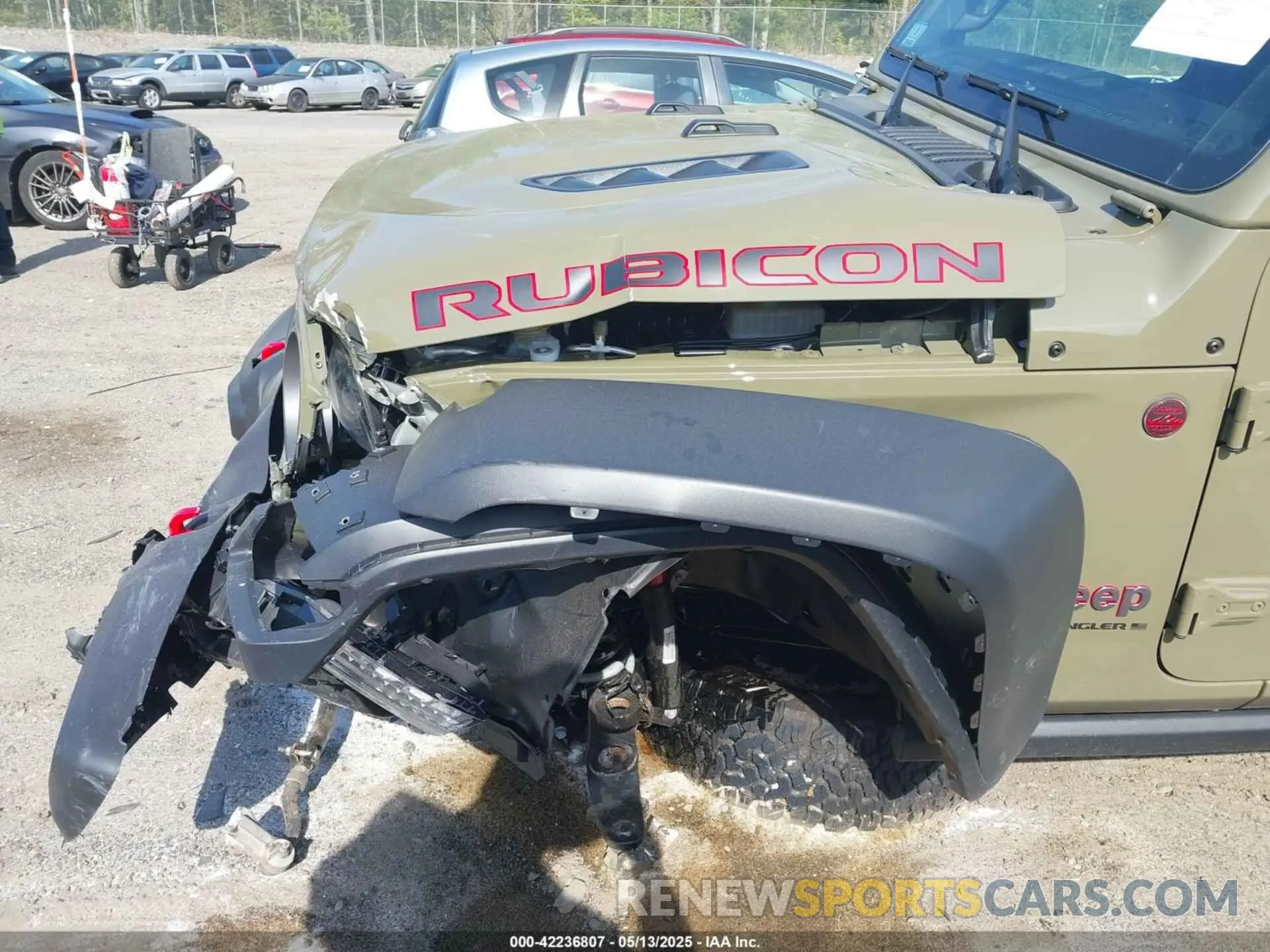 19 fotografías del automóvil dañado 1C4PJXFN0SW546661 JEEP WRANGLER 2025