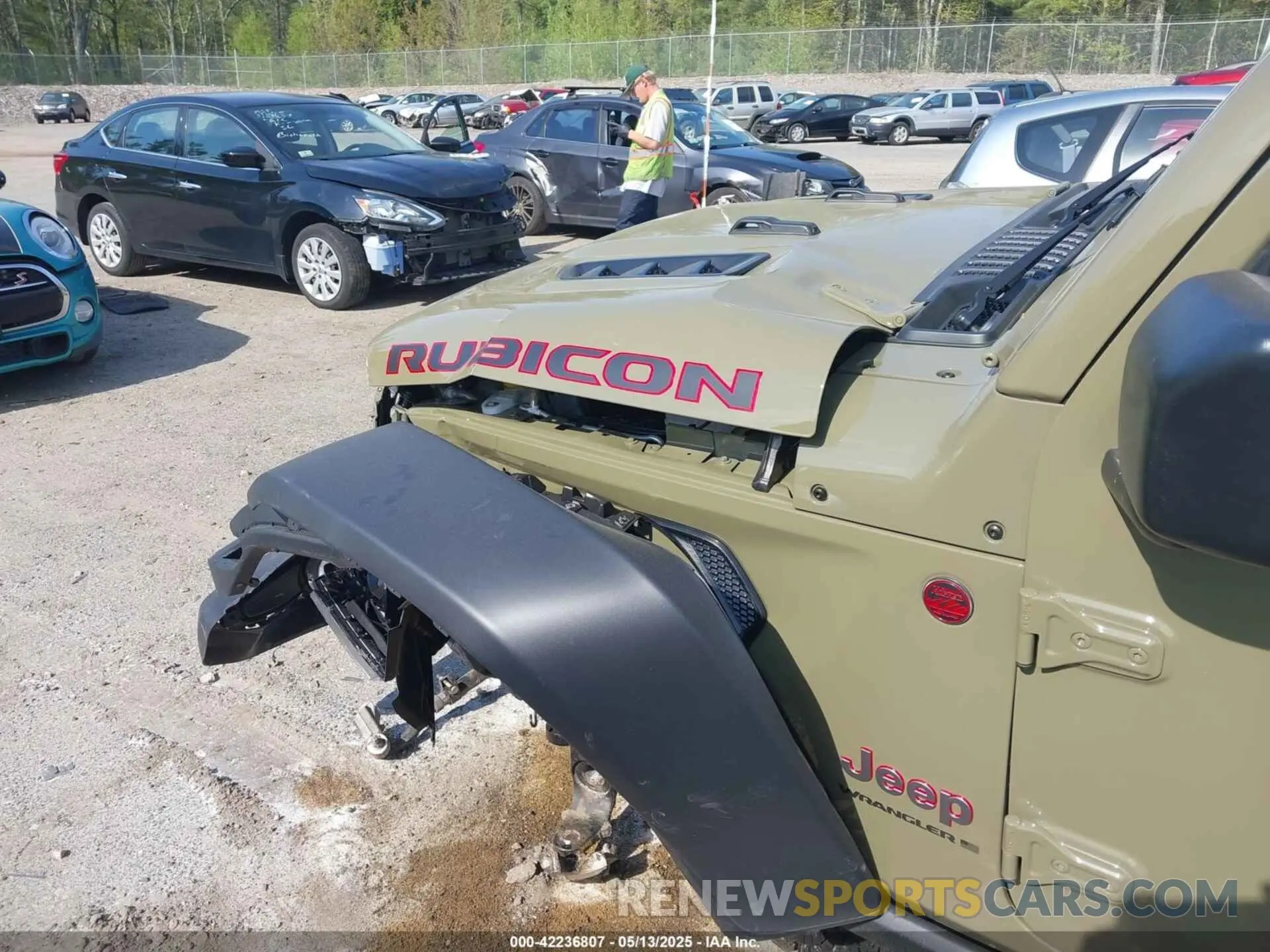 21 fotografías del automóvil dañado 1C4PJXFN0SW546661 JEEP WRANGLER 2025